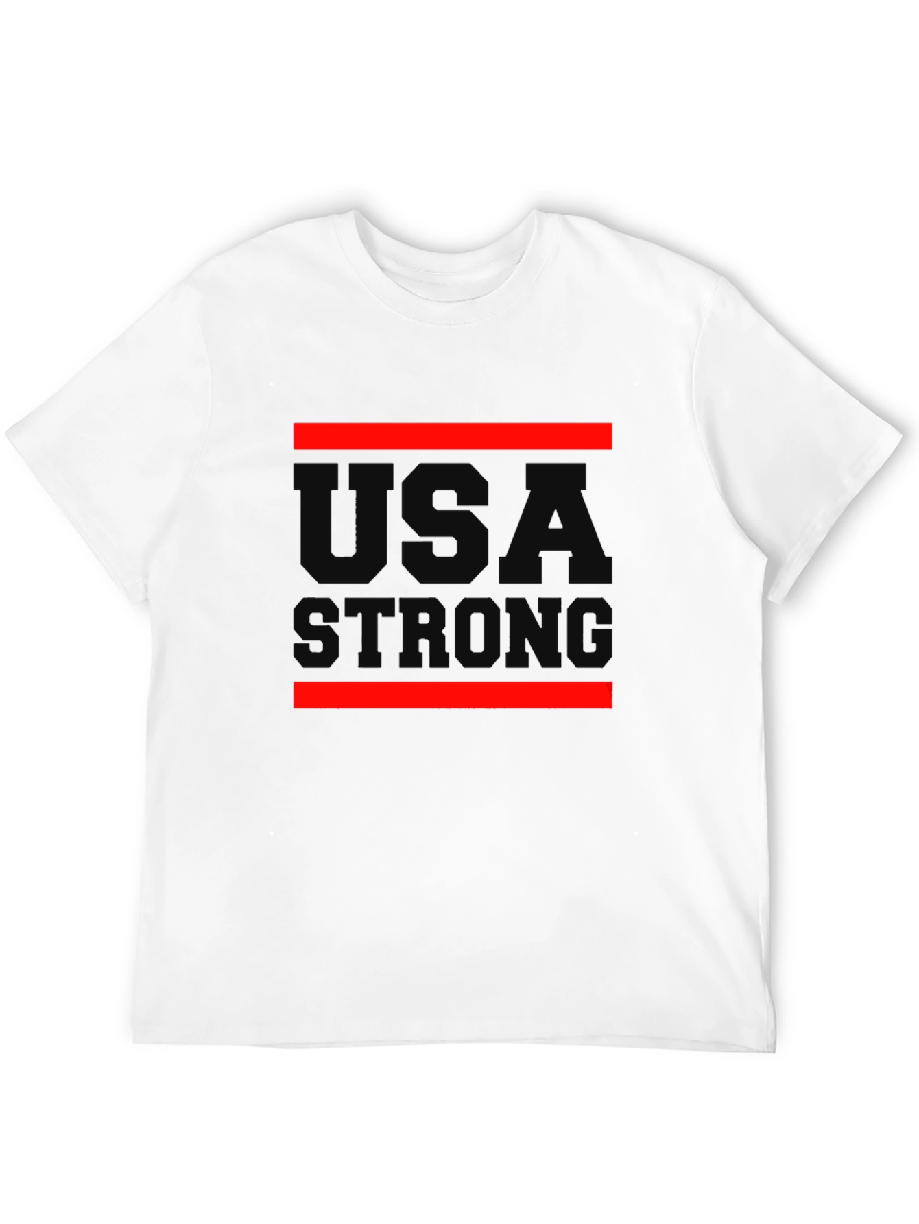 USA Strong Graphic Tee - Patriotic Pride