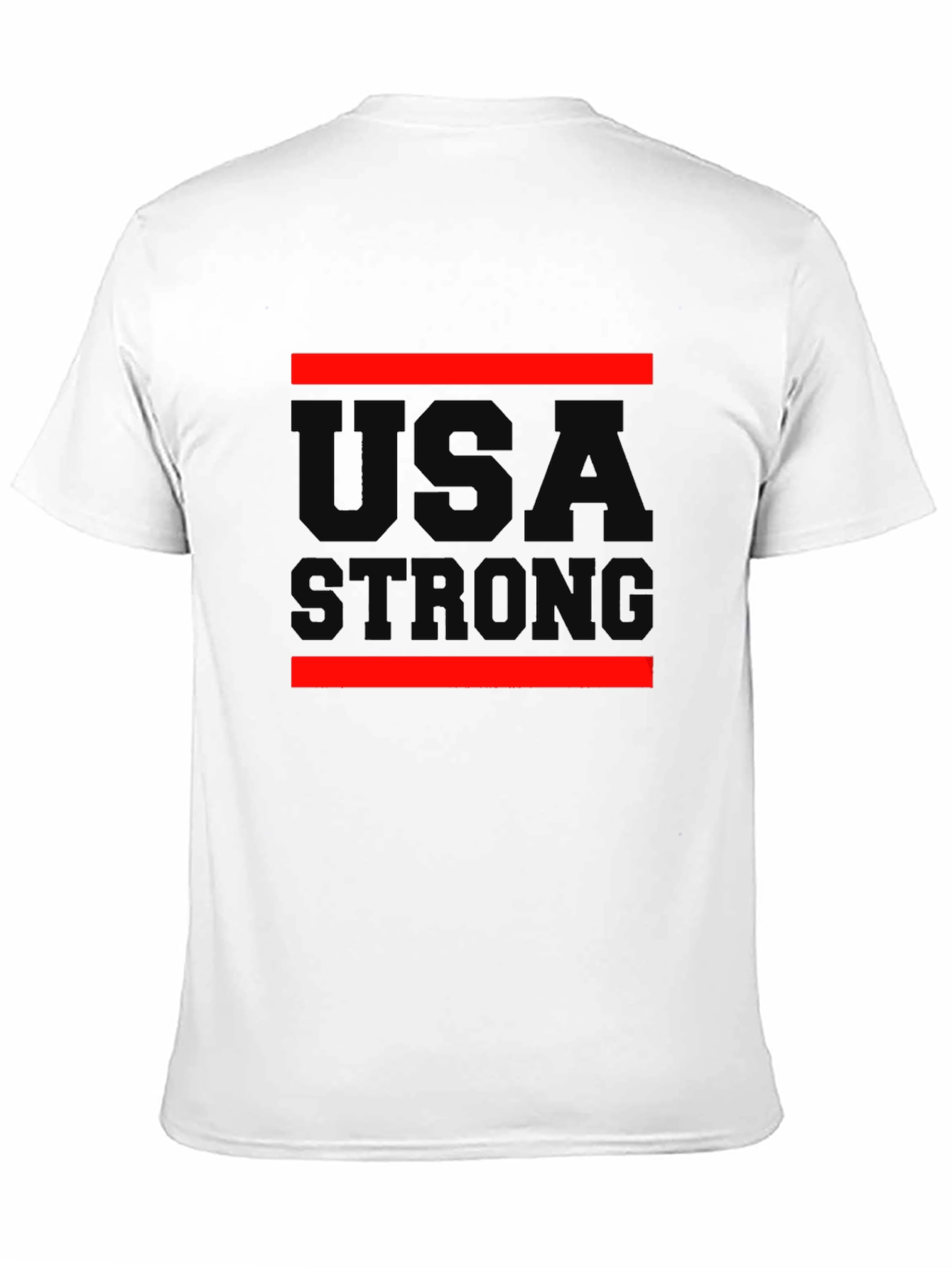USA Strong Graphic Tee - Patriotic Pride
