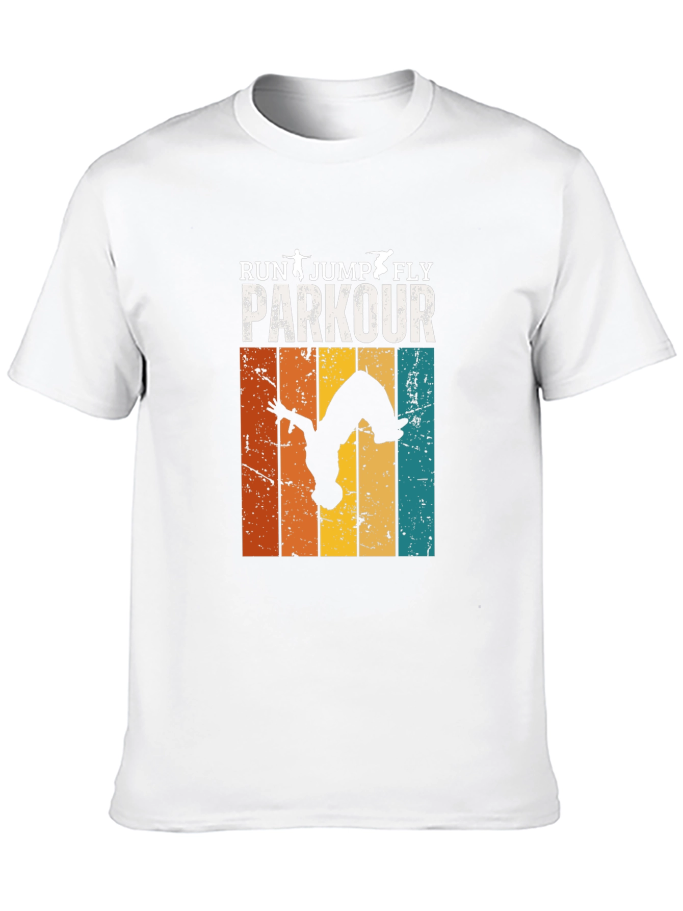 Parkour Run Jump Fly Graphic T-Shirt