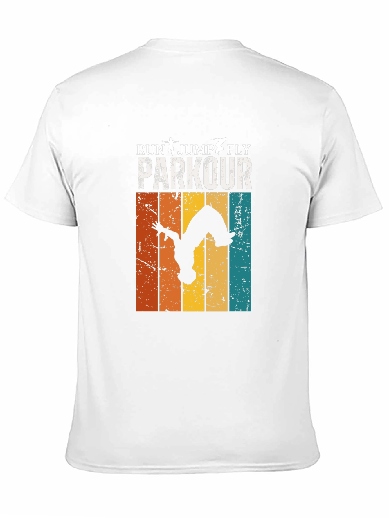 Parkour Run Jump Fly Graphic T-Shirt