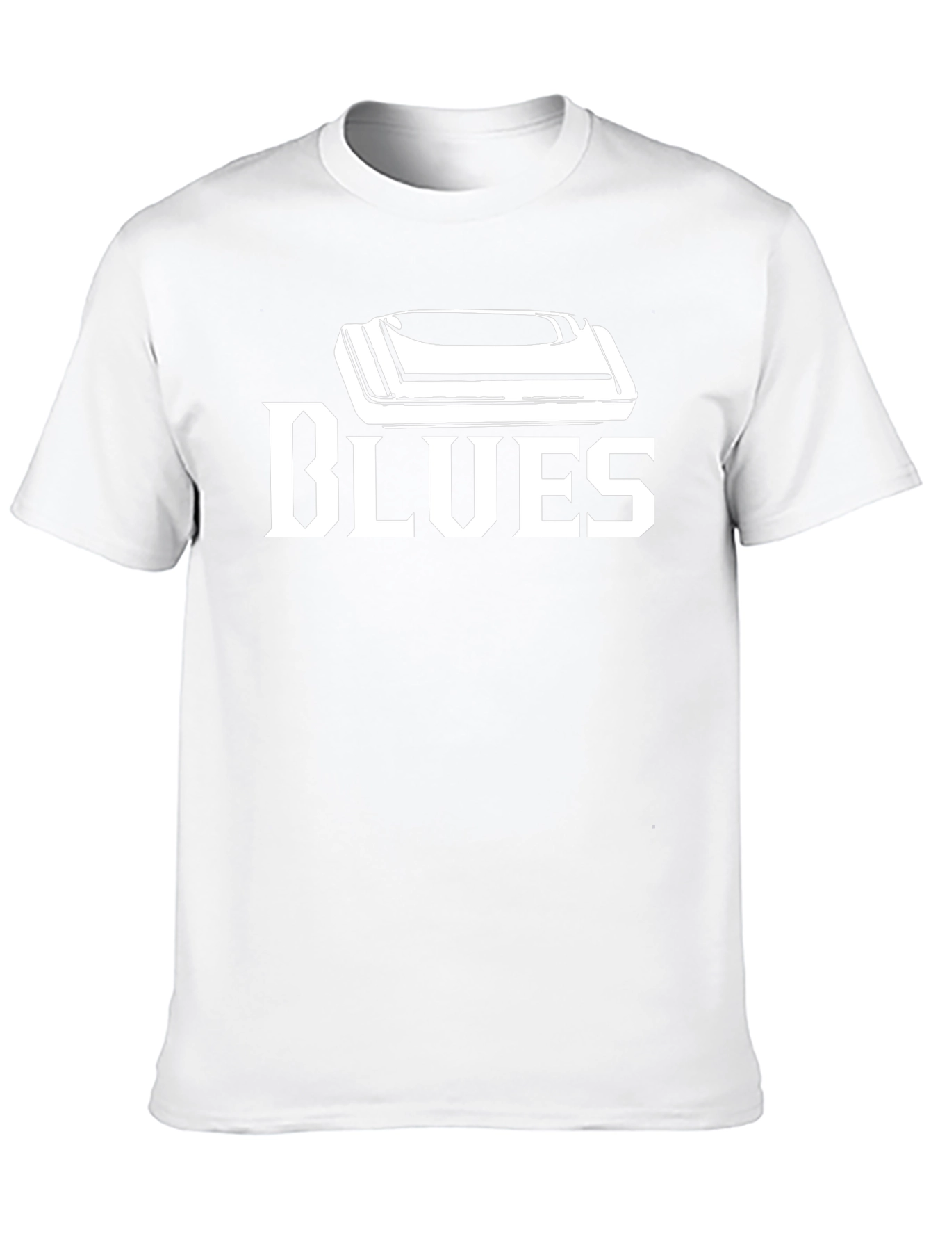 Blues Harmonica T-Shirt - Music Lover Tee