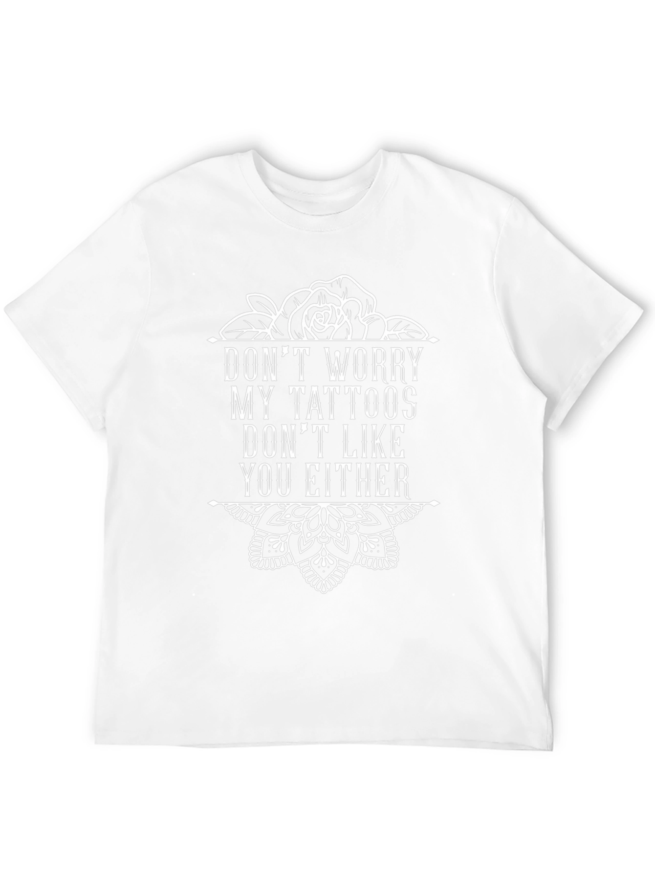 Tattoo Lover T-Shirt - Dont Worry My Tattoos