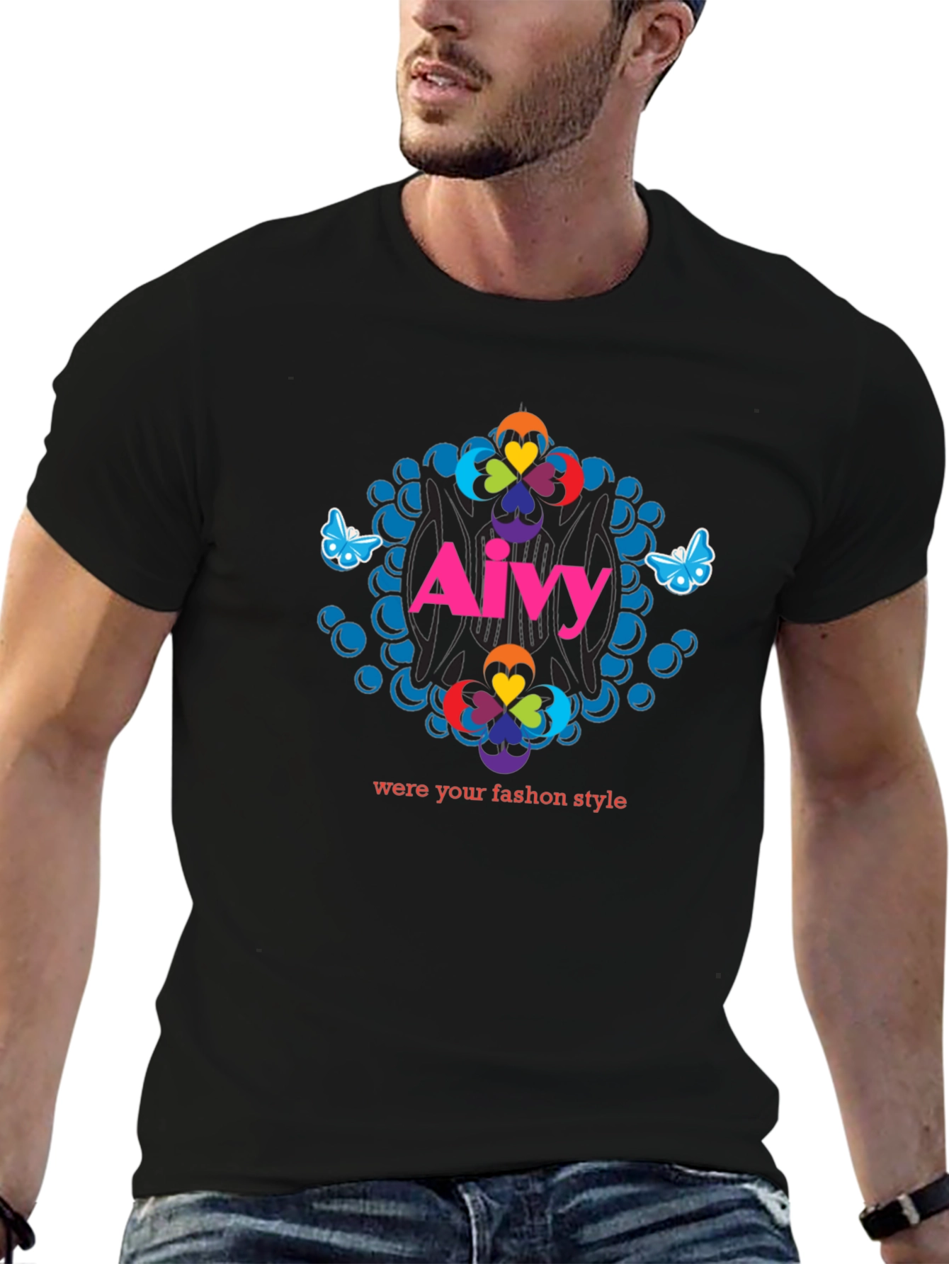 Aivvy Fashion Style Black T-Shirt