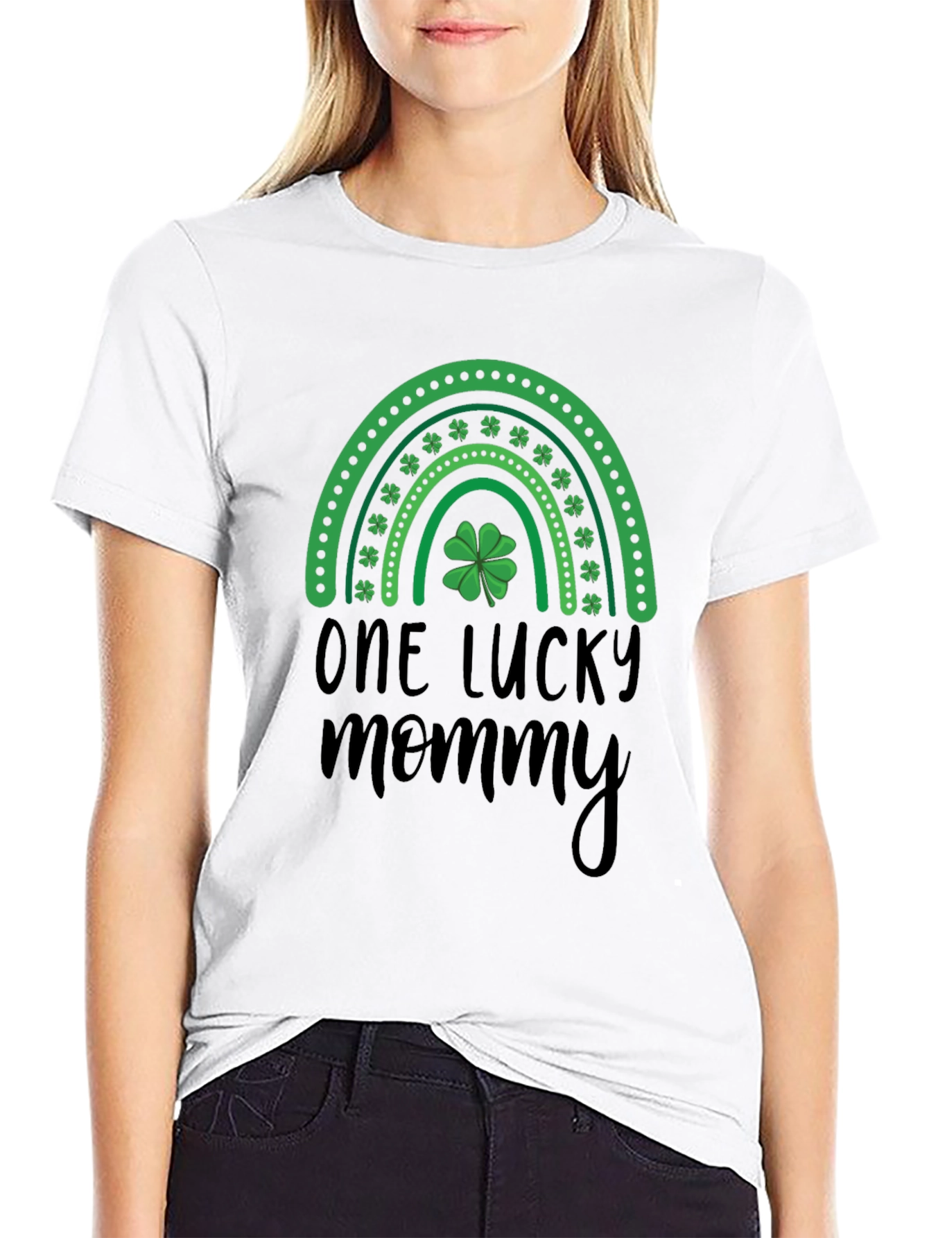 One Lucky Mommy St. Patricks Day T-Shirt