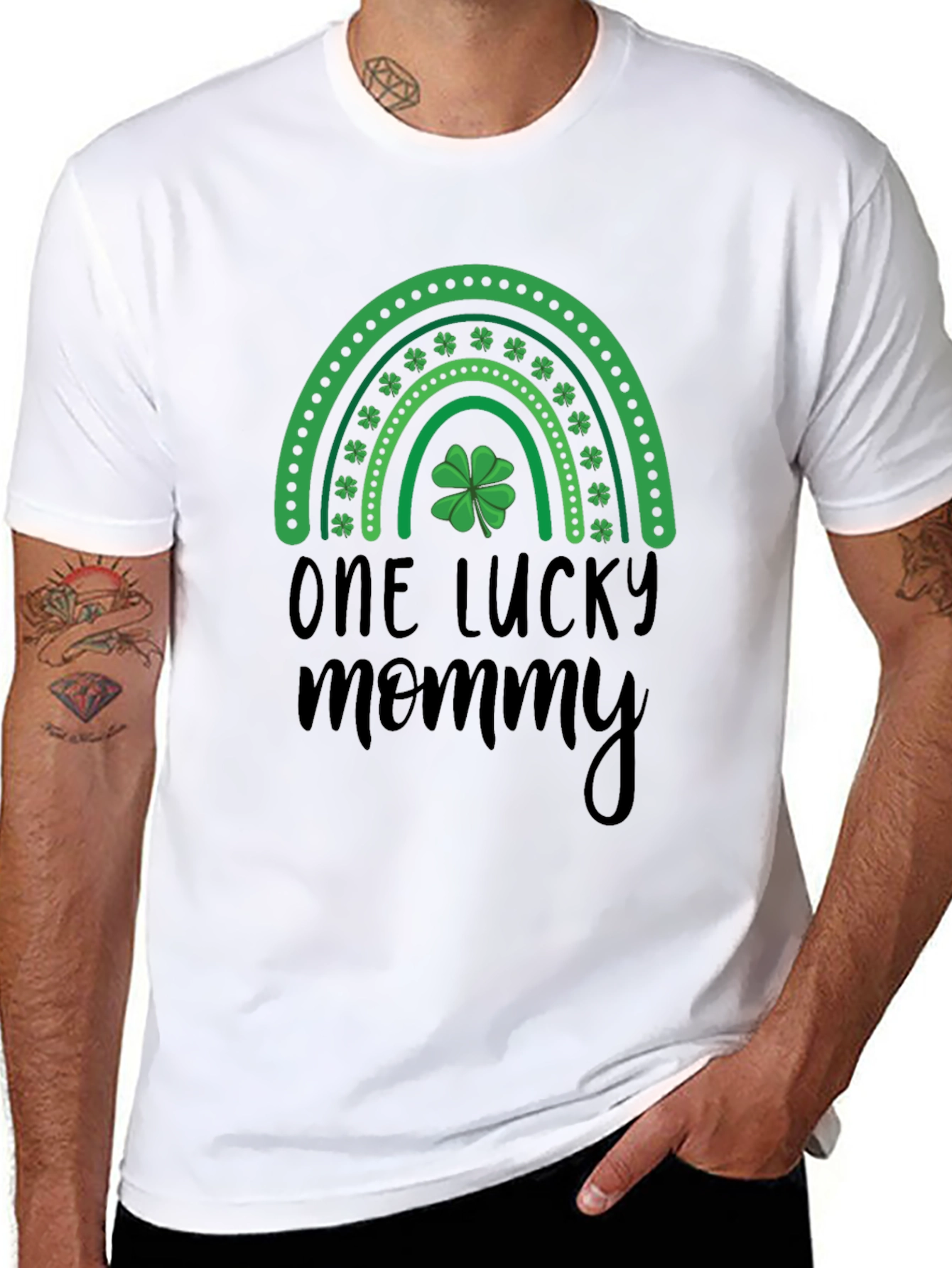 One Lucky Mommy St. Patricks Day T-Shirt