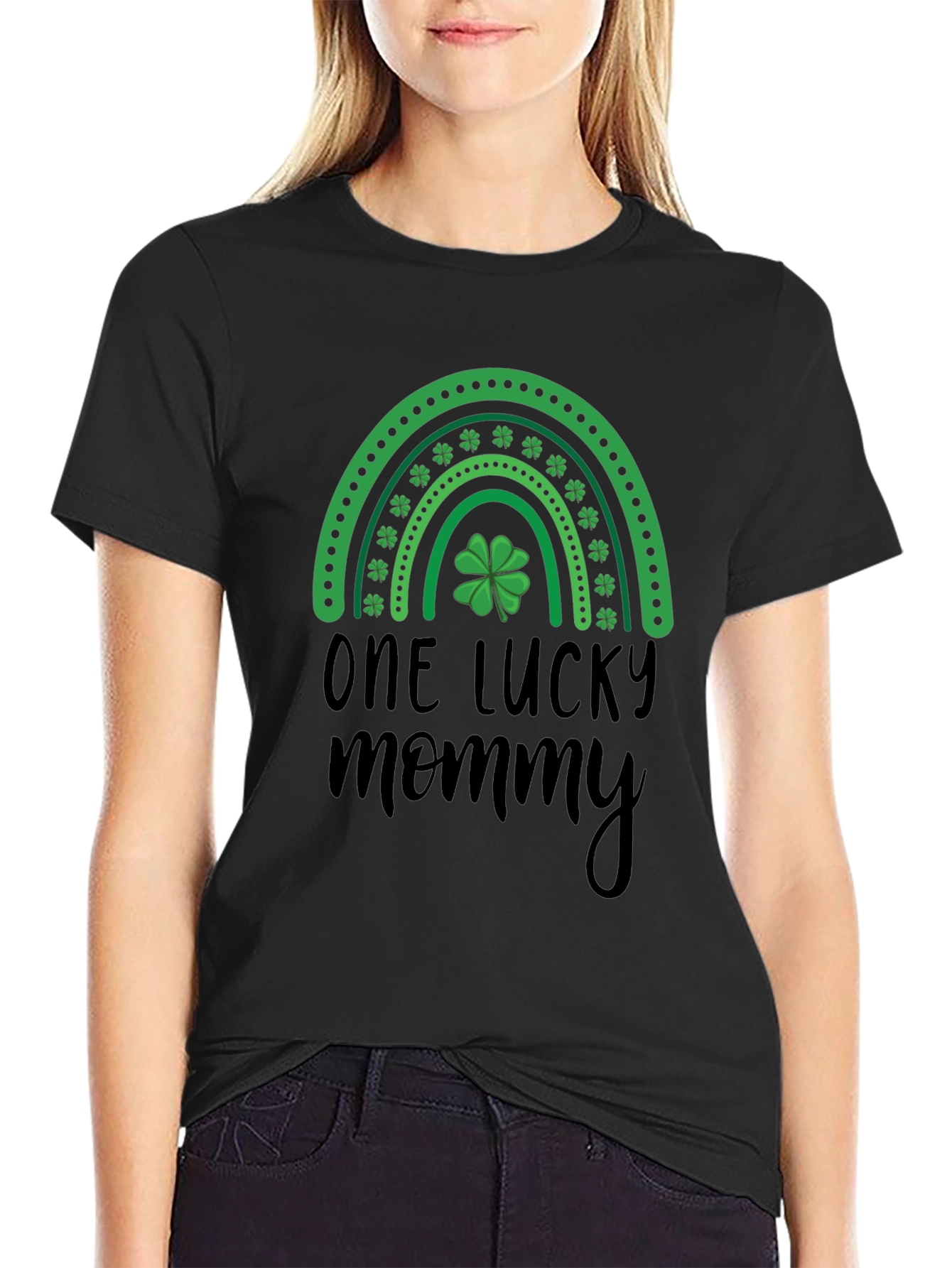 One Lucky Mommy St. Patricks Day T-Shirt