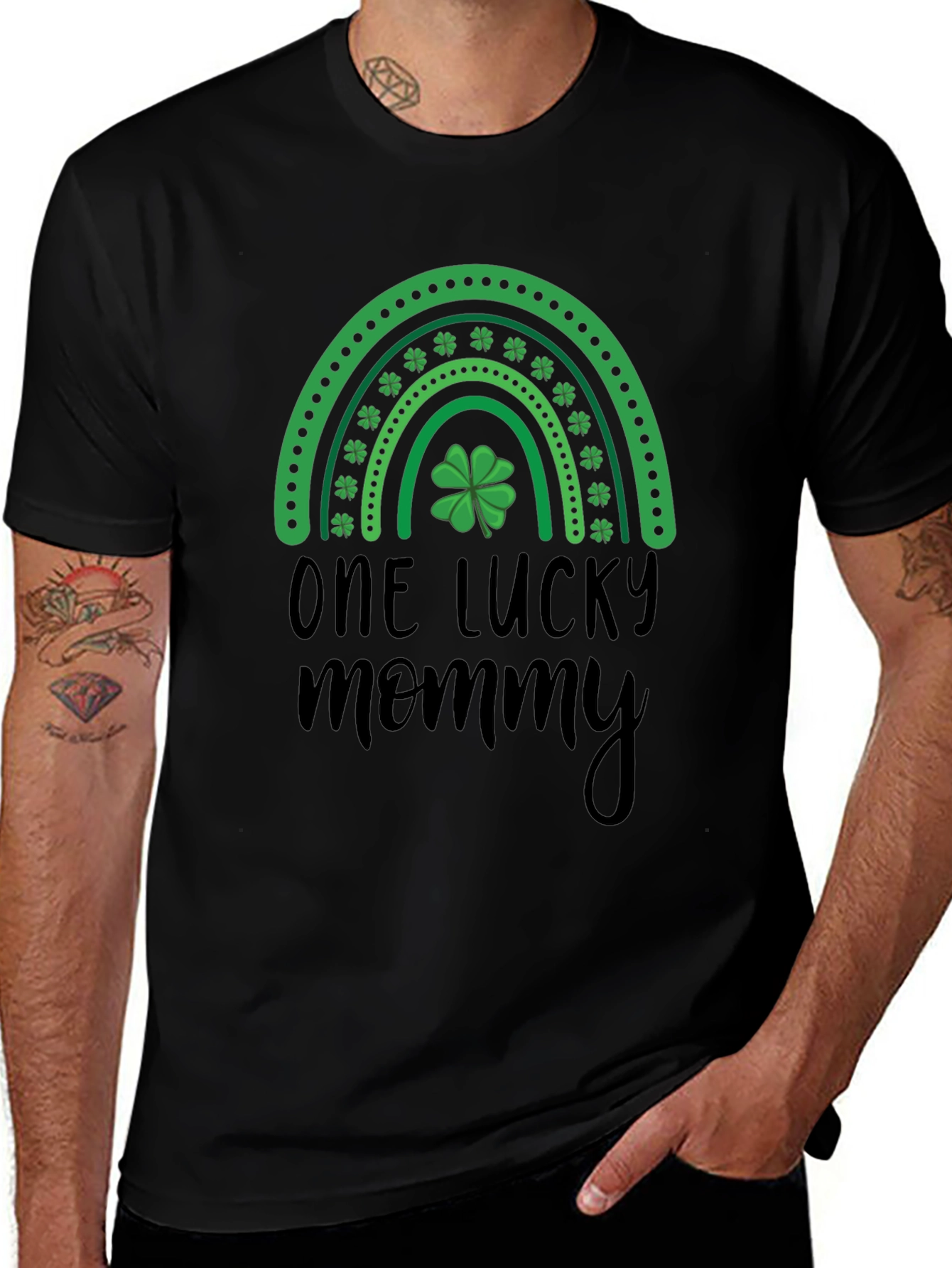 One Lucky Mommy St. Patricks Day T-Shirt