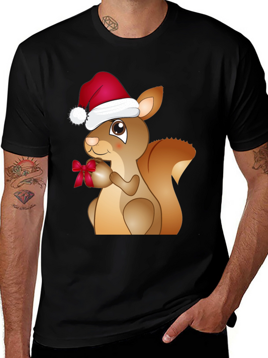 Festive Squirrel T-Shirt