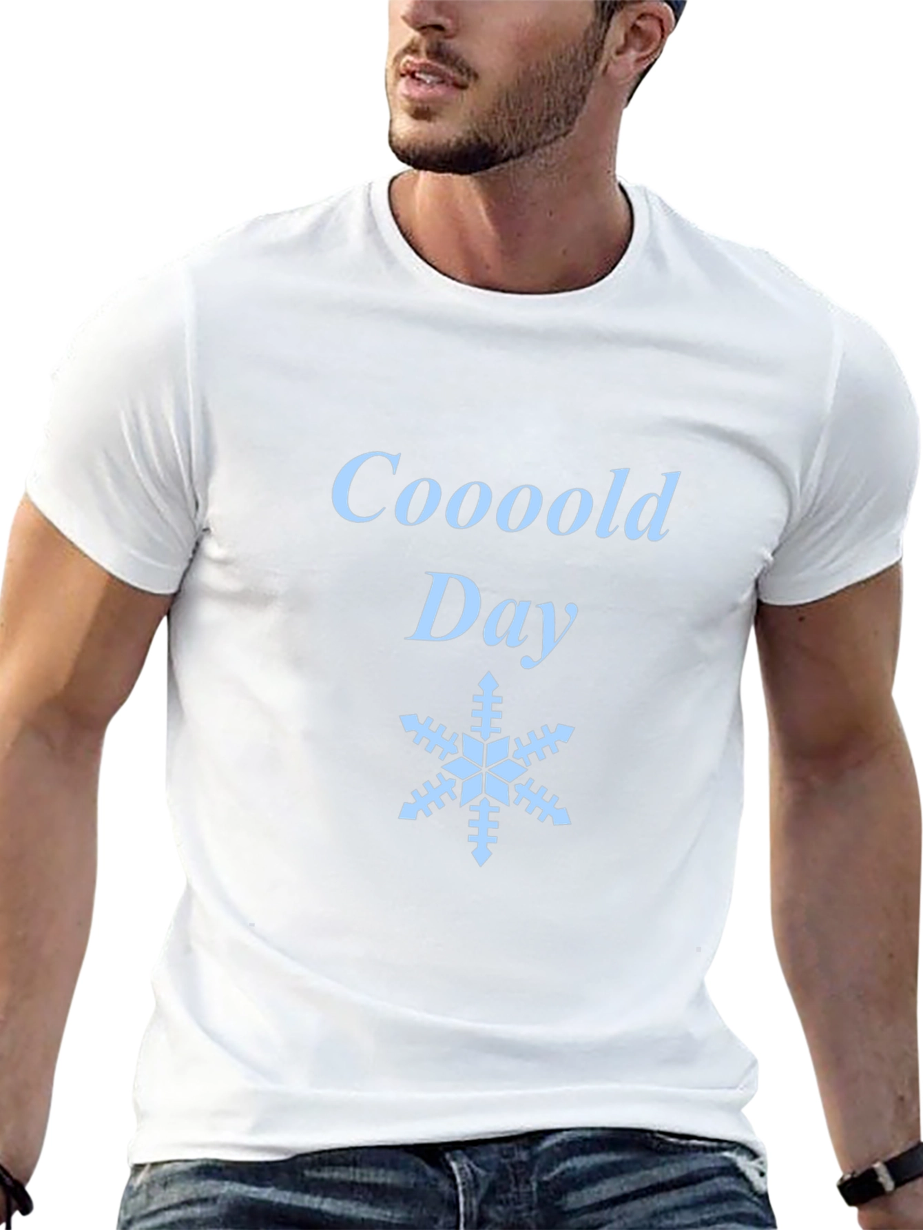 Coooold Day Black T-Shirt