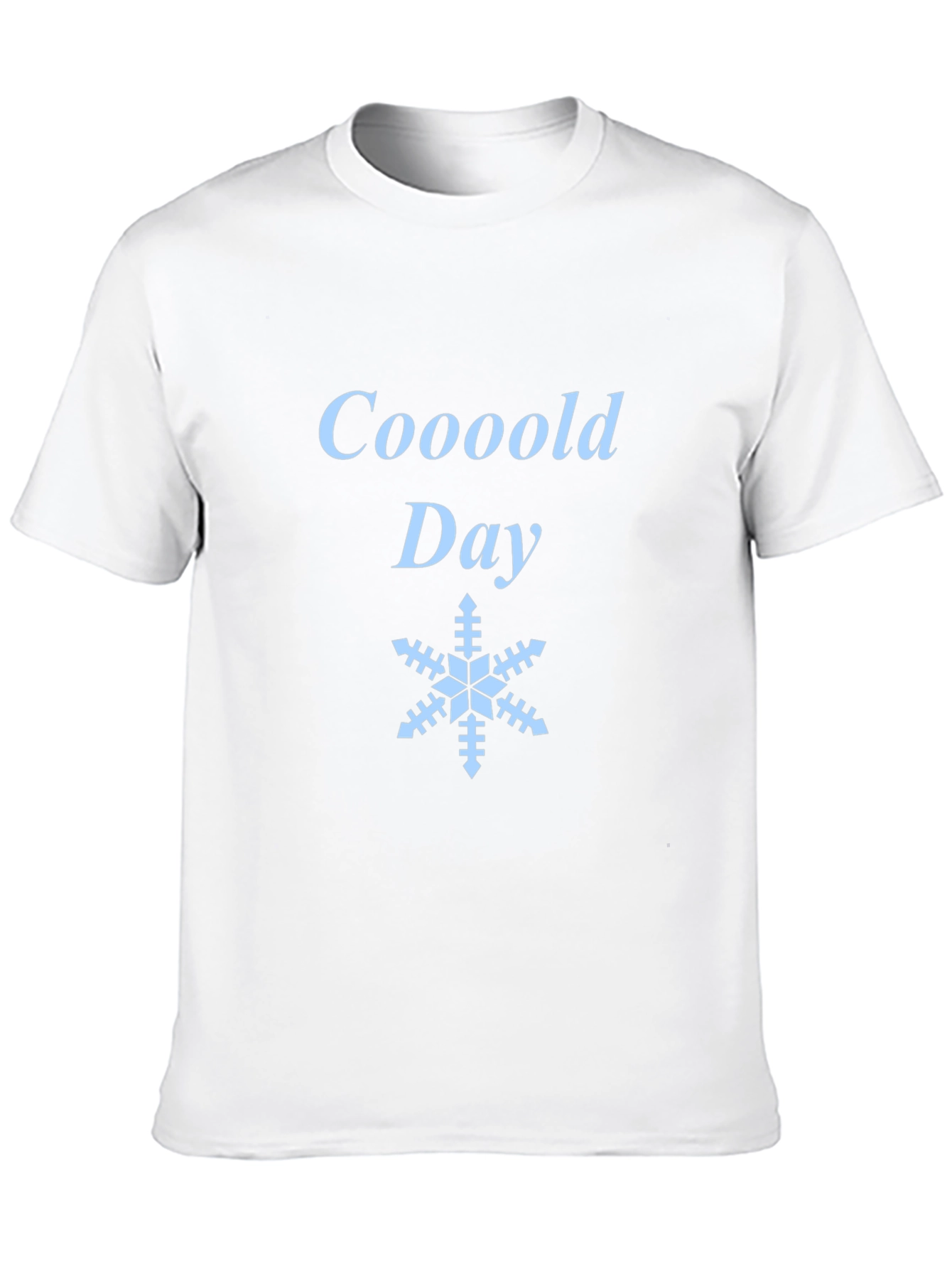 Coooold Day Black T-Shirt