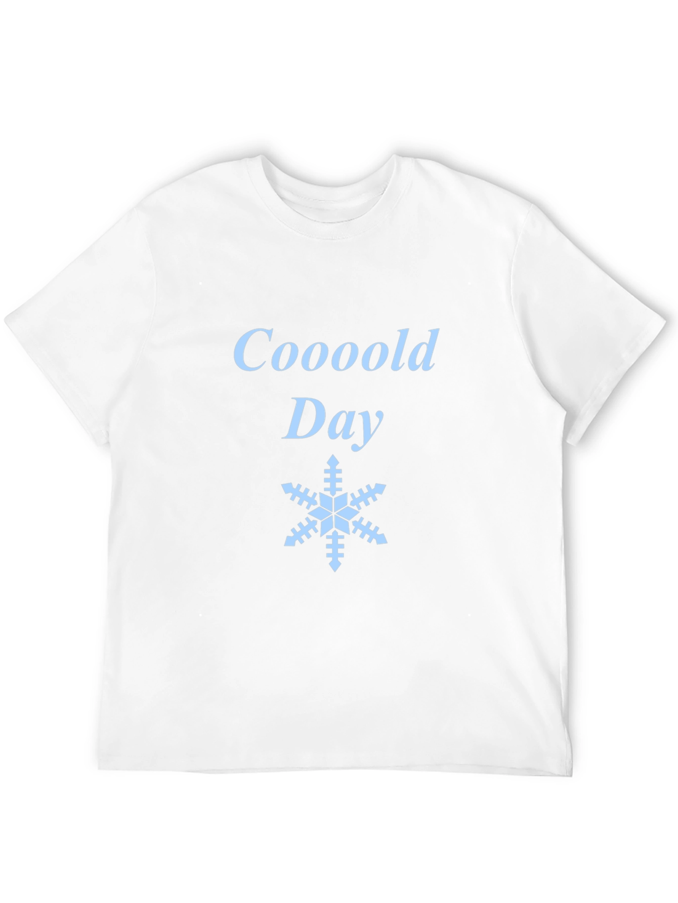 Coooold Day Black T-Shirt