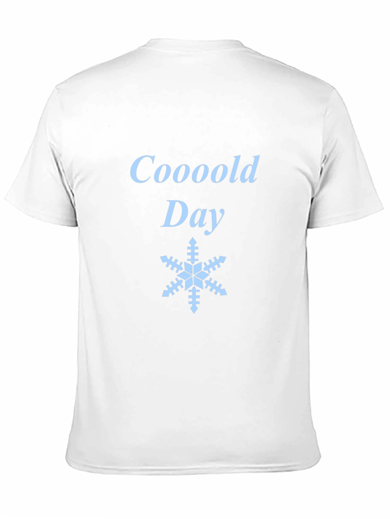 Coooold Day Black T-Shirt