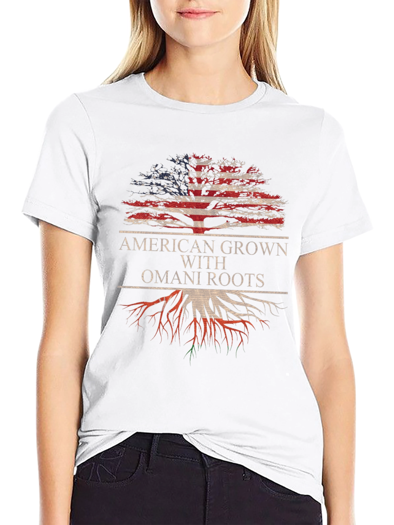 American Grown with Omani Roots T-Shirt