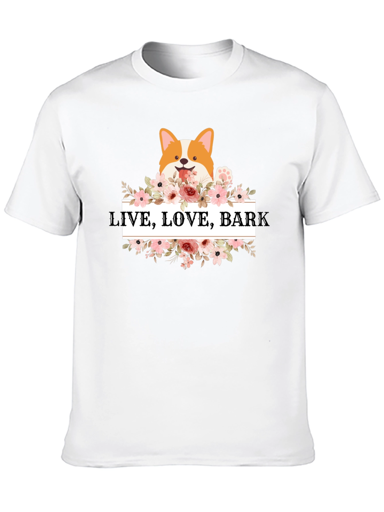 Live Love Bark Dog T-Shirt