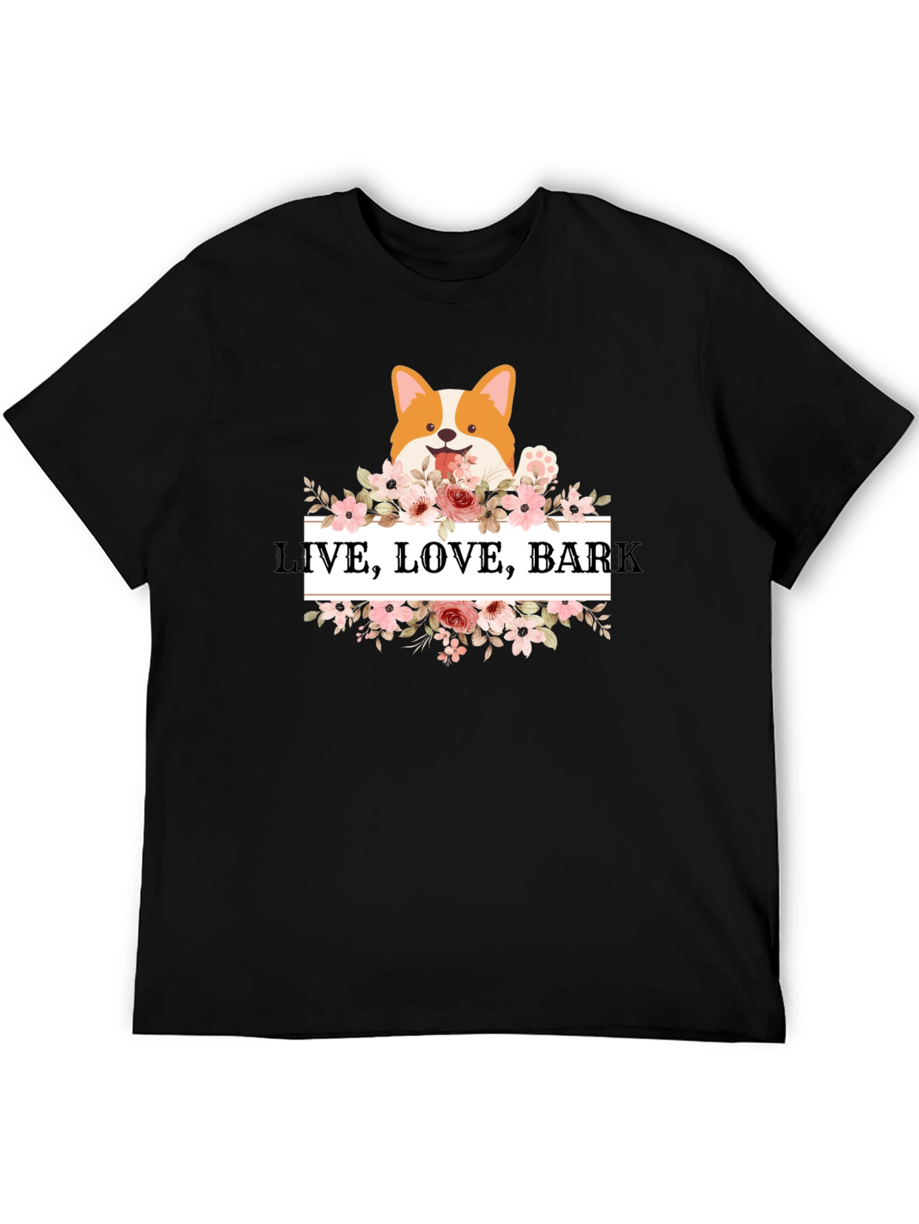Live Love Bark Dog T-Shirt