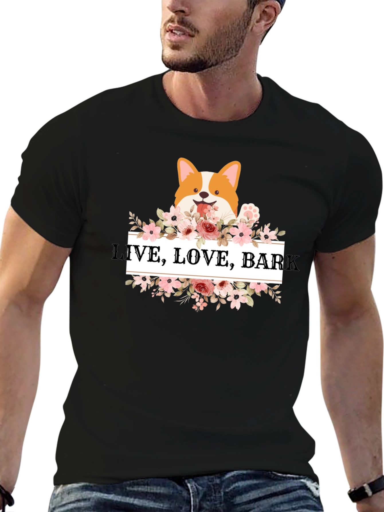 Live Love Bark Dog T-Shirt