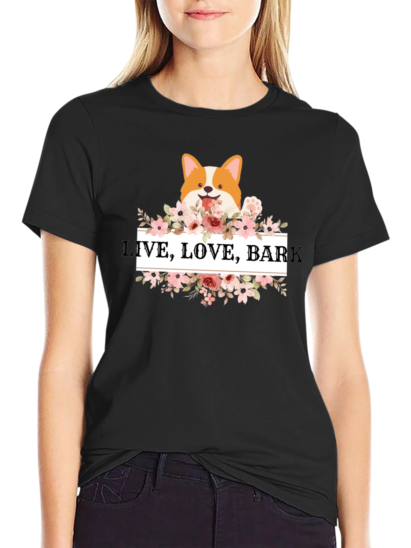 Live Love Bark Dog T-Shirt