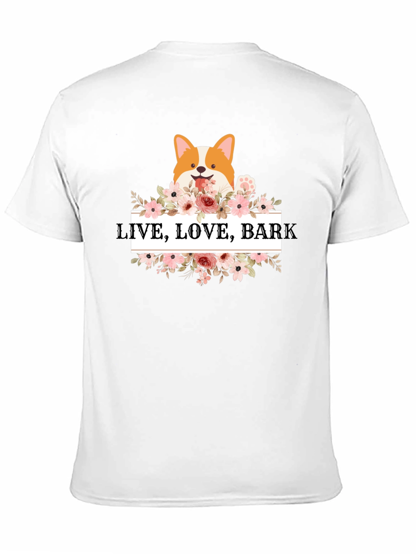 Live Love Bark Dog T-Shirt