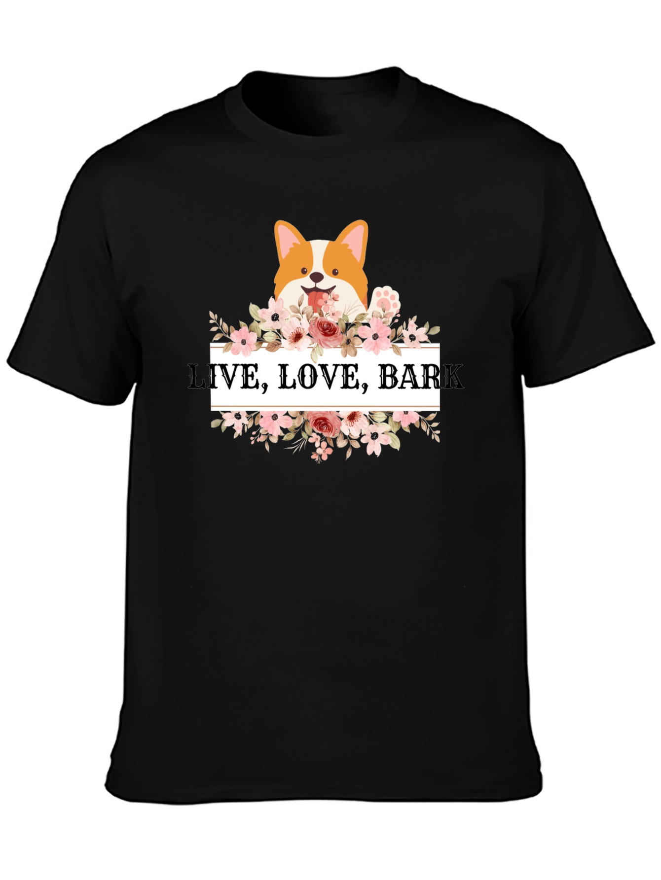 Live Love Bark Dog T-Shirt