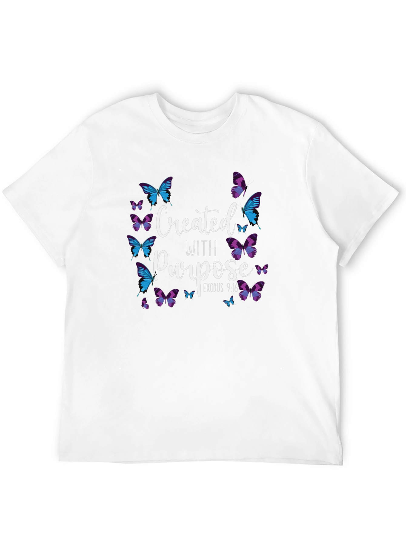 Created with Purpose Butterfly T-Shirt