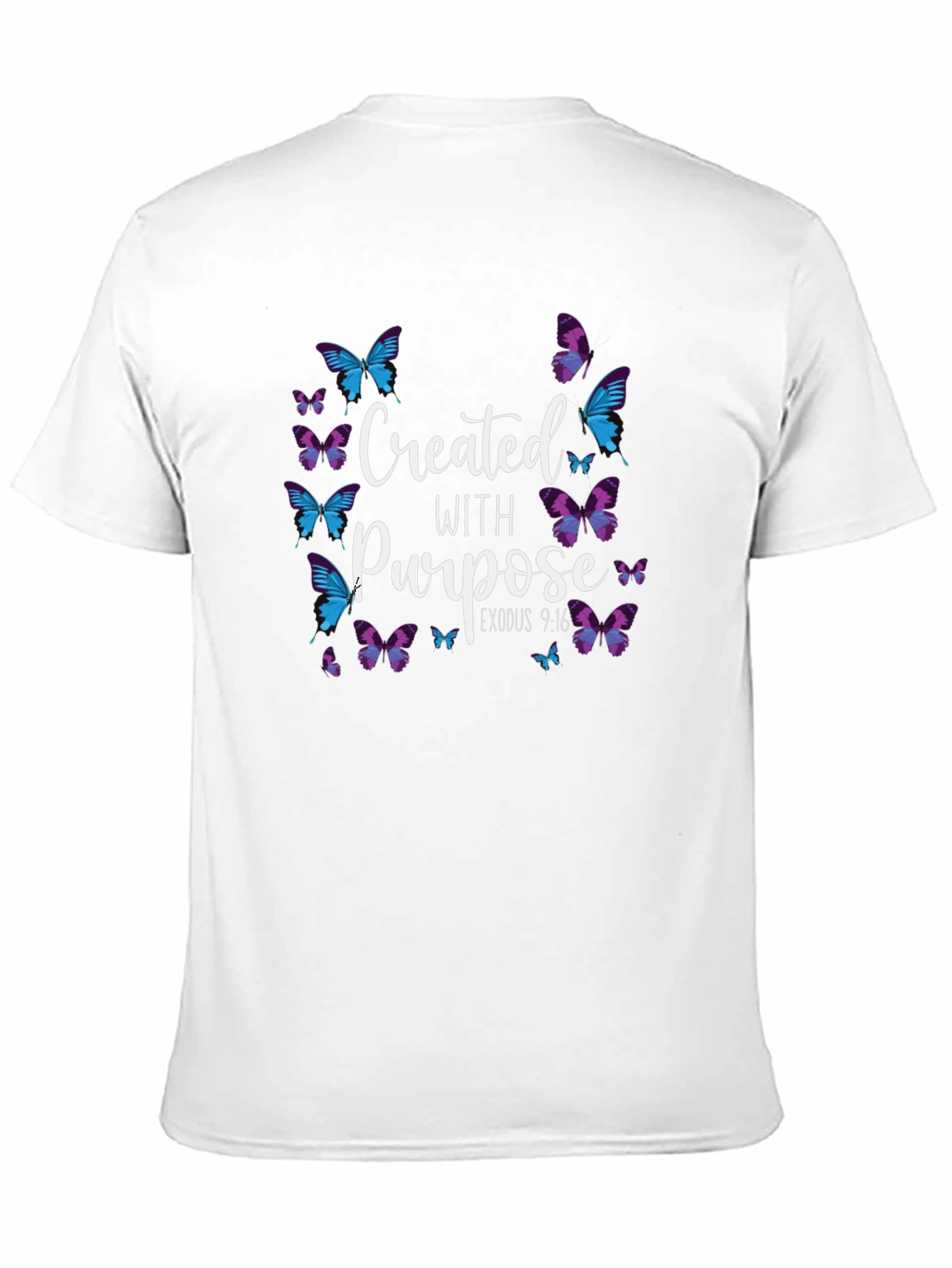 Created with Purpose Butterfly T-Shirt