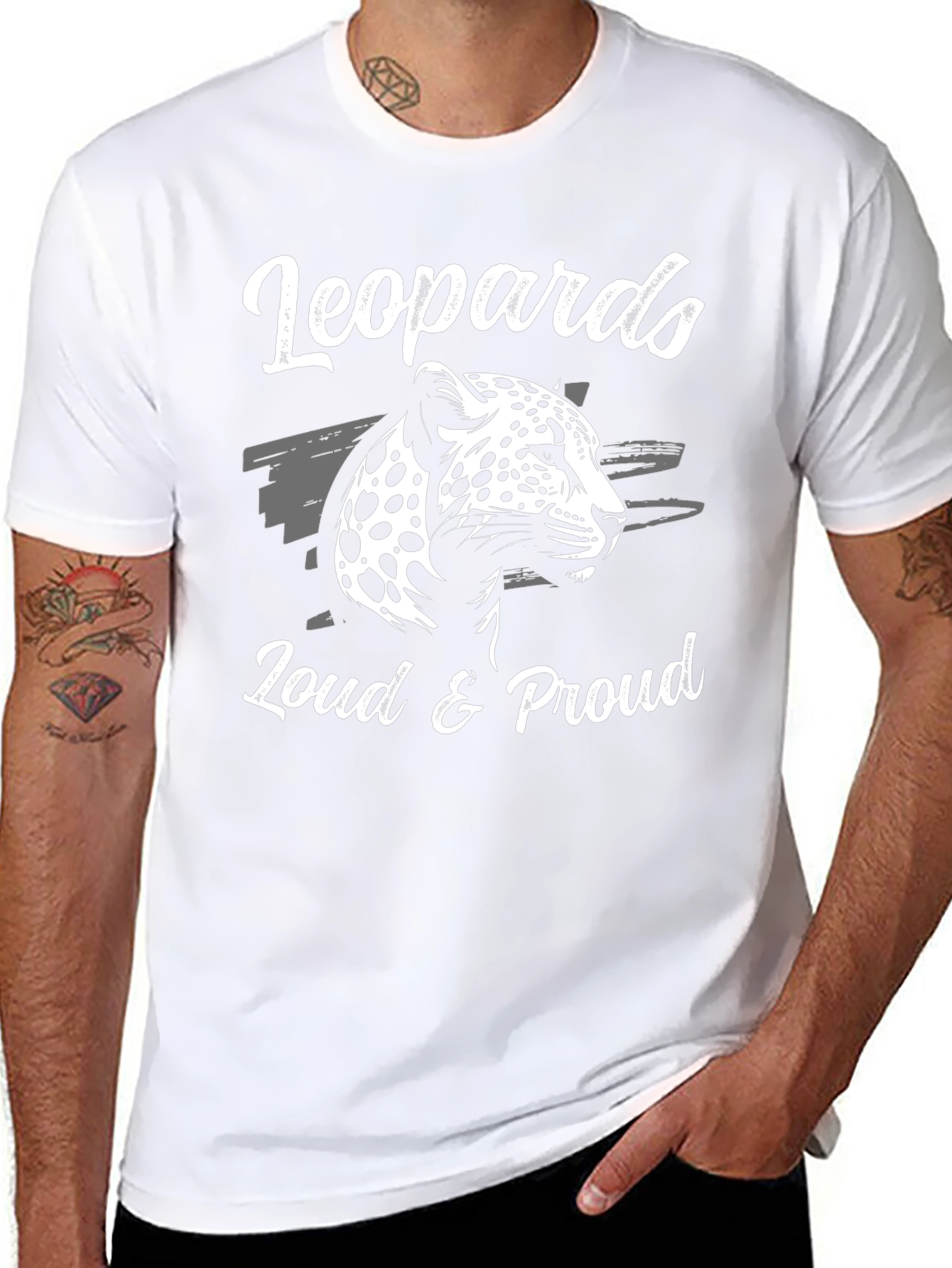 Leopards Loud & Proud Graphic Tee