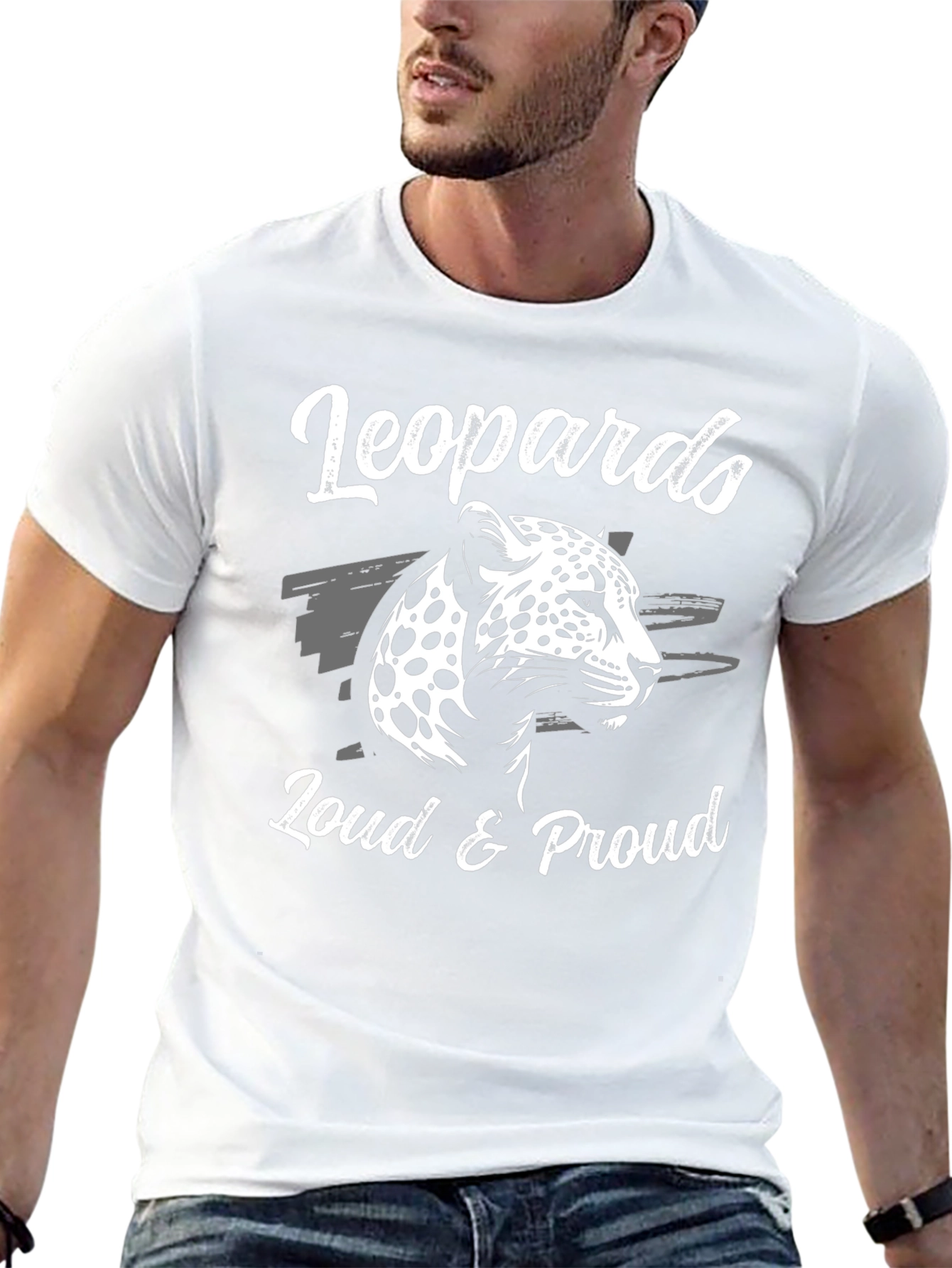 Leopards Loud & Proud Graphic Tee
