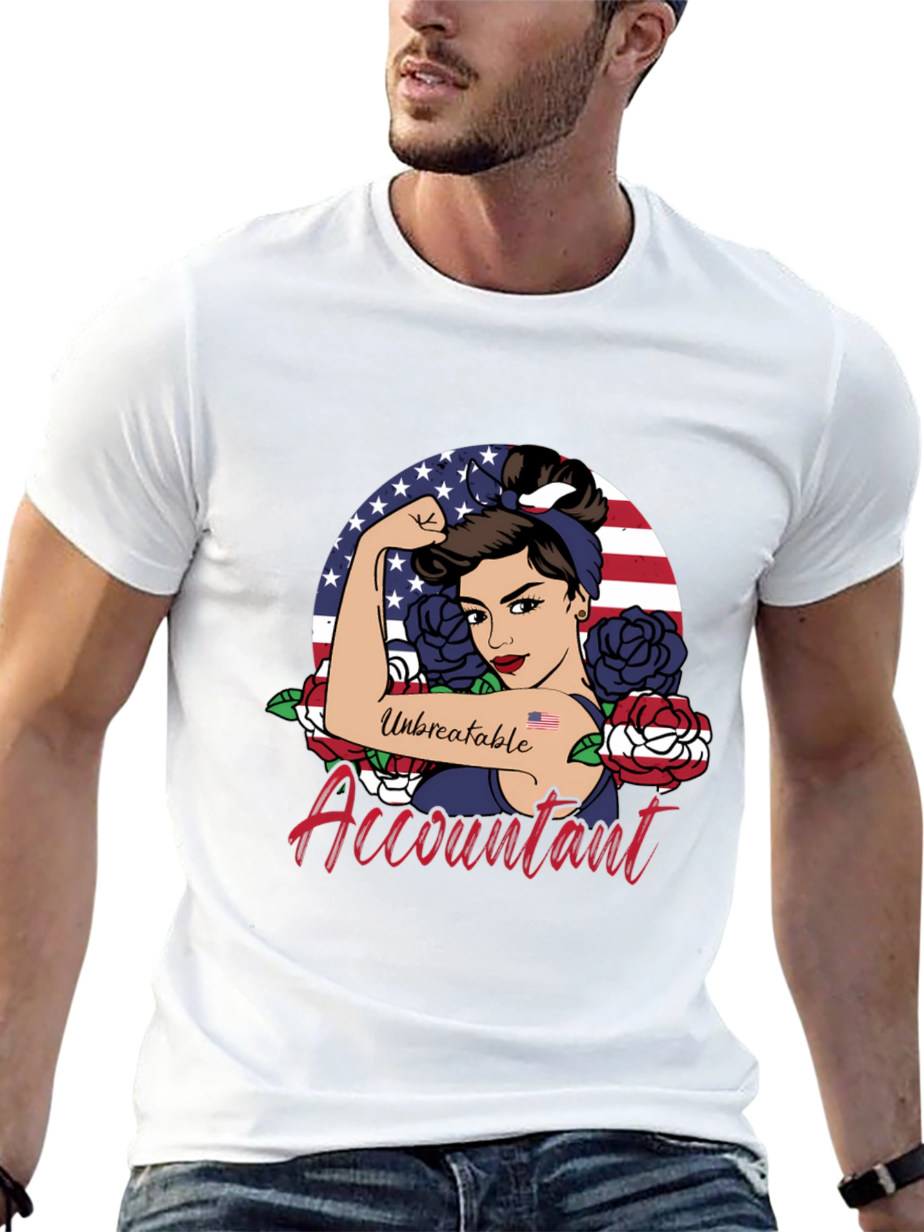 Unbreakable Accountant Graphic T-Shirt