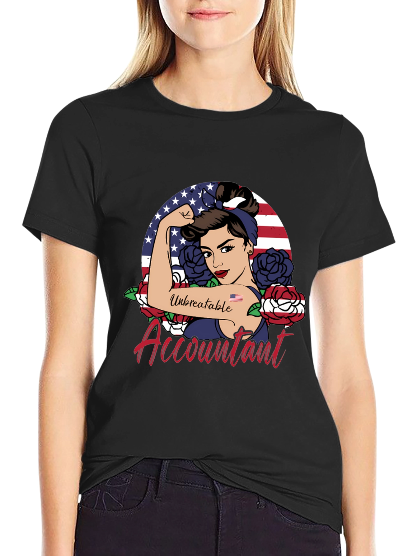 Unbreakable Accountant Graphic T-Shirt