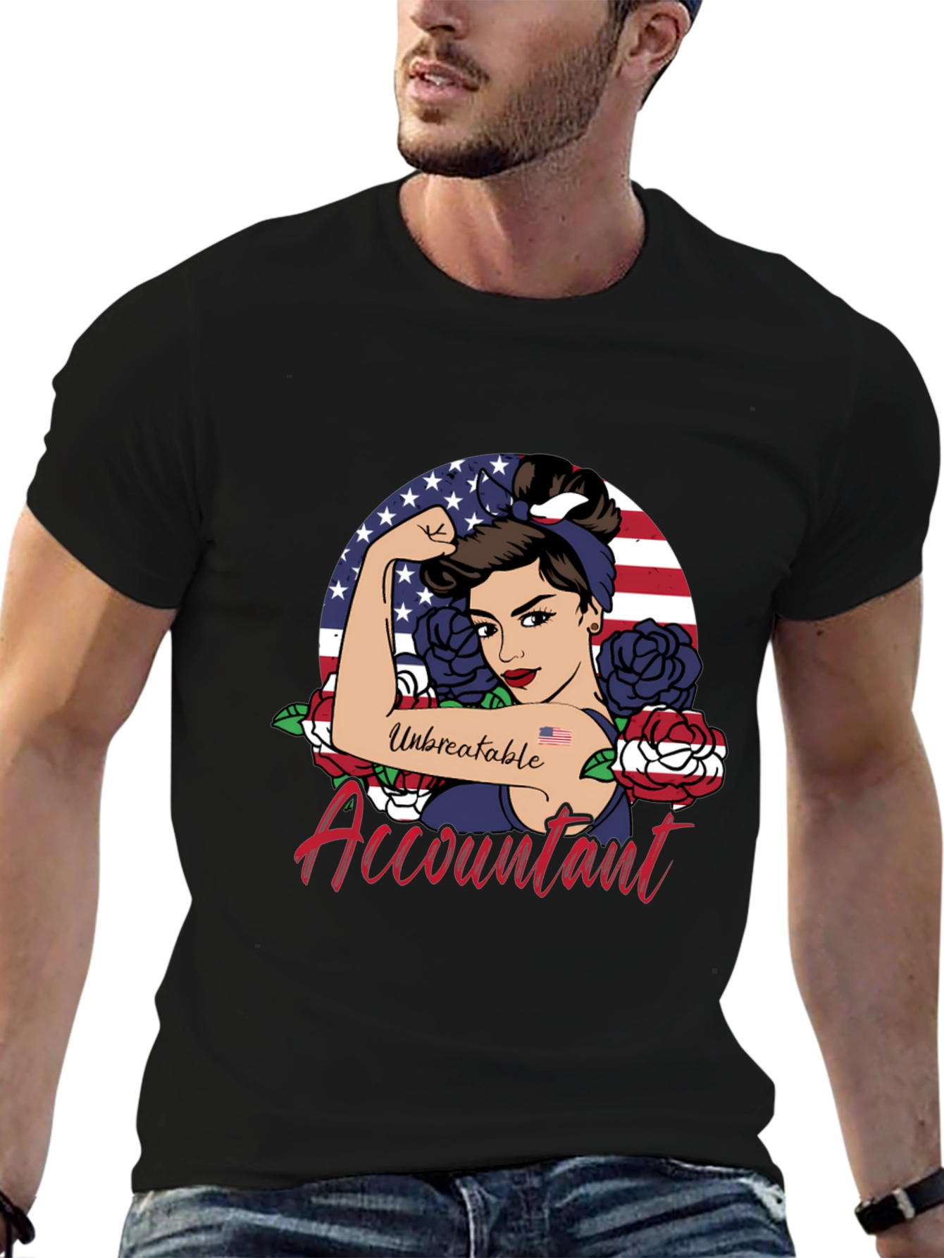 Unbreakable Accountant Graphic T-Shirt
