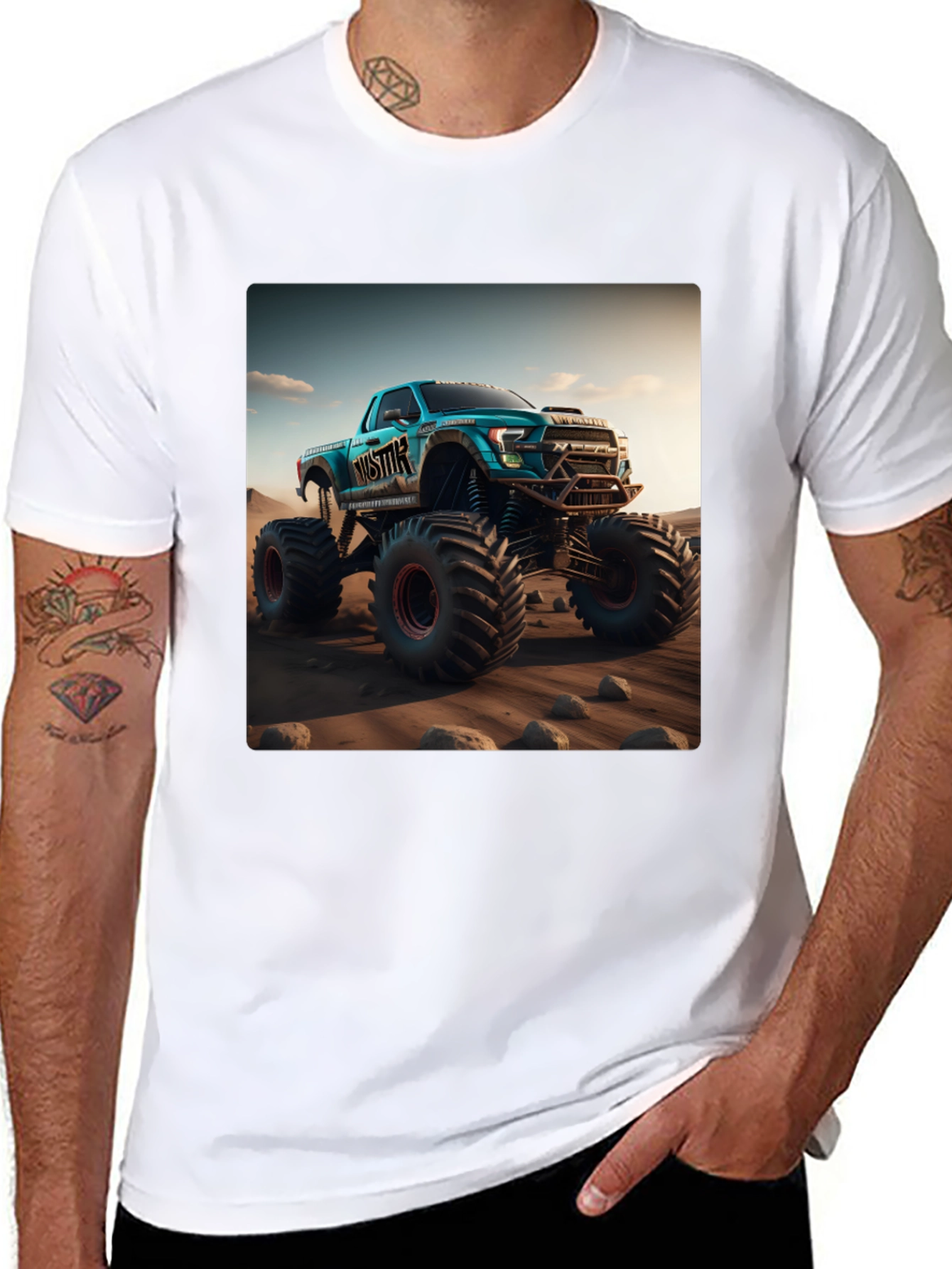 Monster Truck Graphic Tee