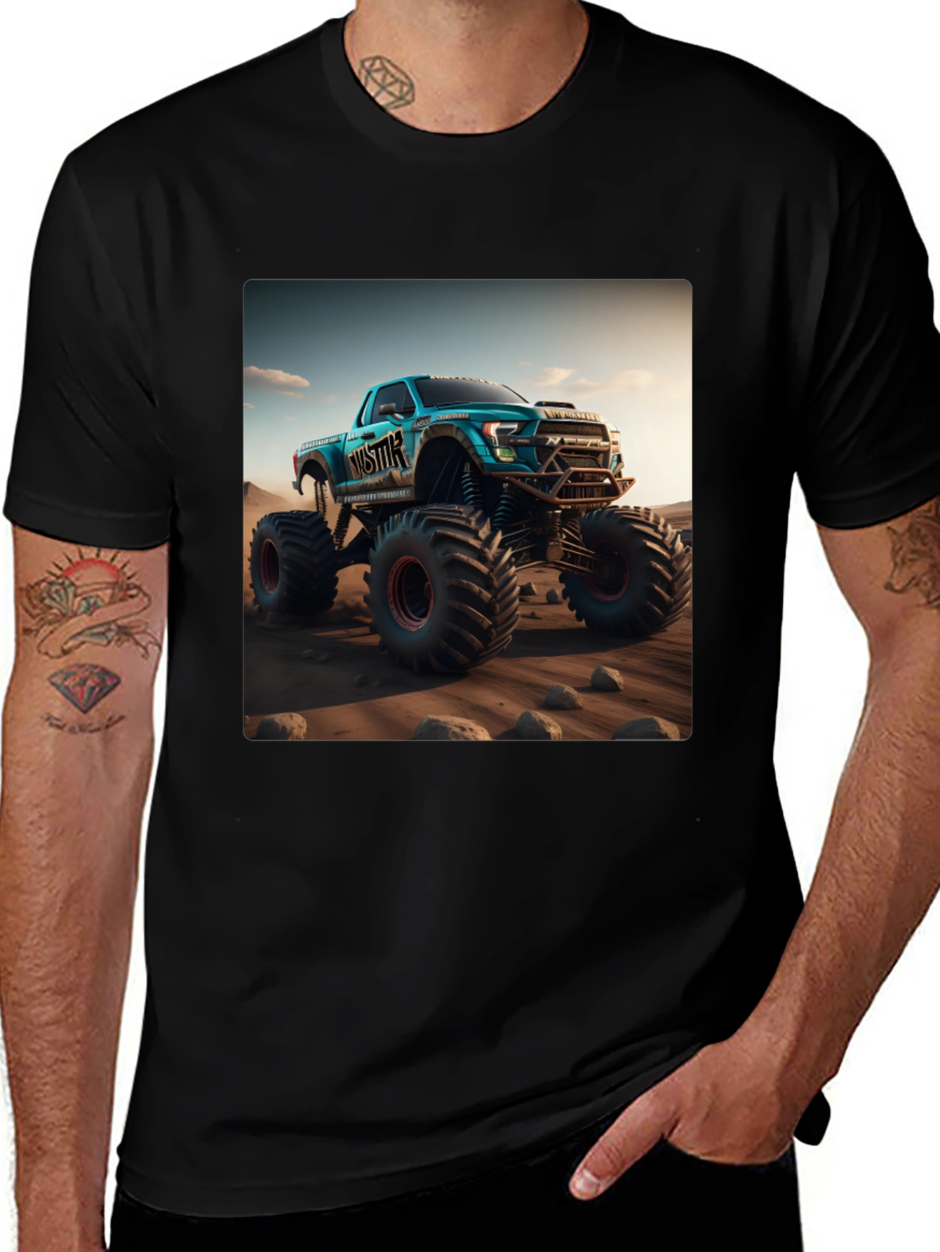 Monster Truck Graphic Tee
