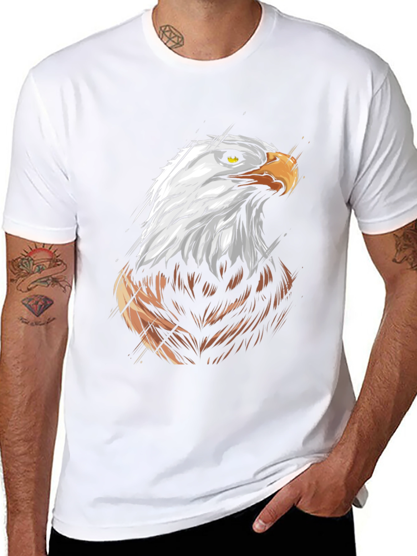 Eagle Graphic Tee - Bold Statement Shirt