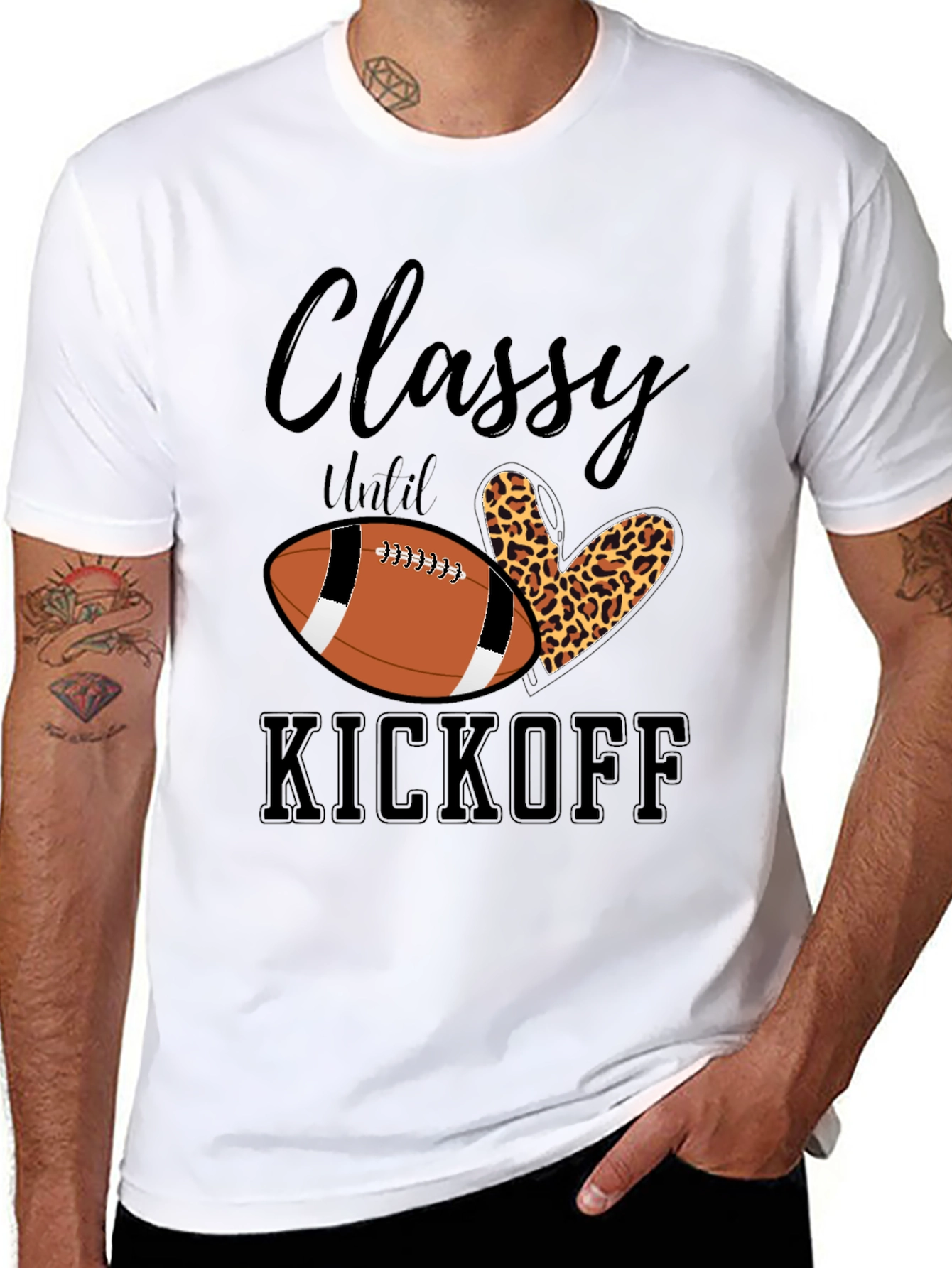 Classy Until Kickoff T-Shirt