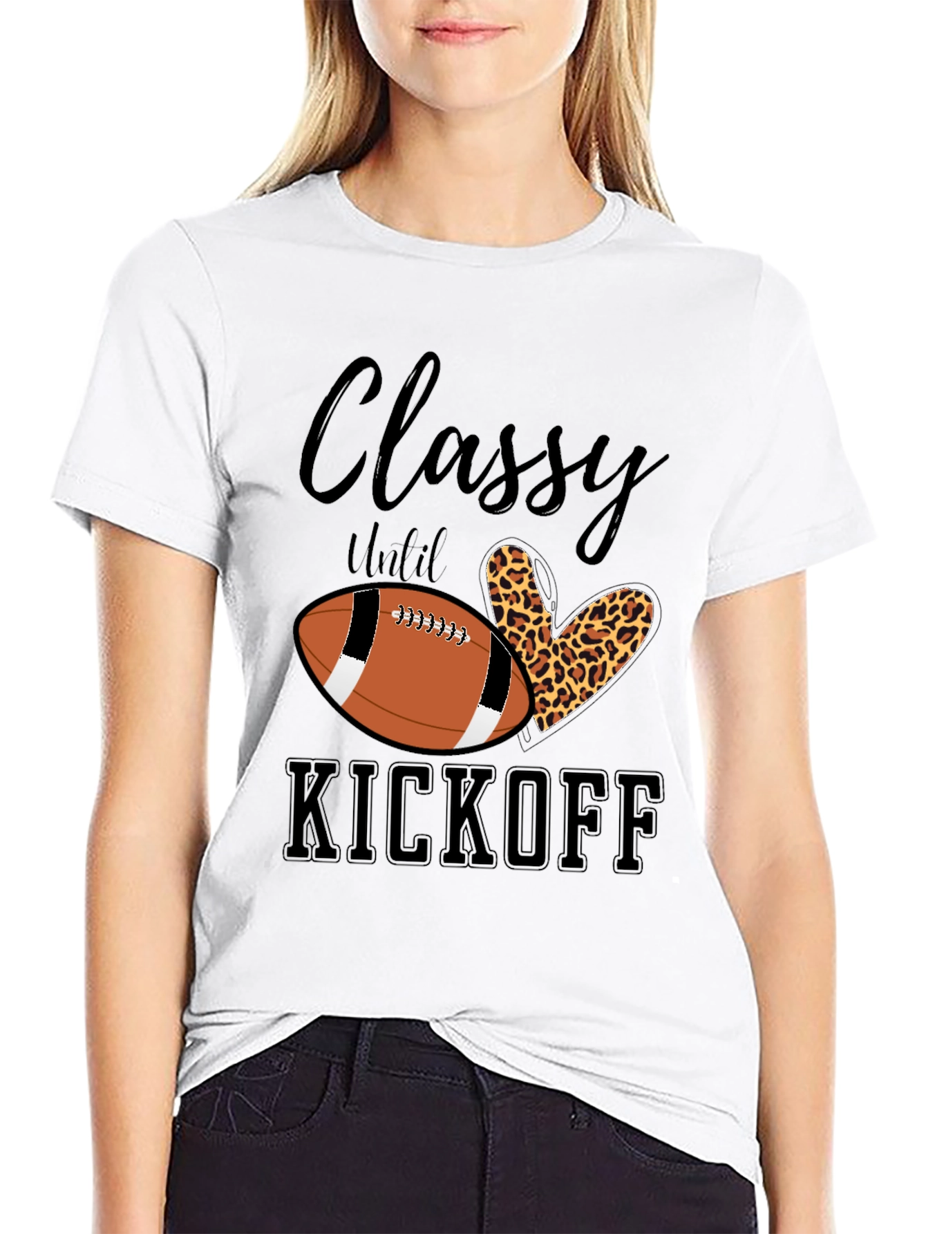 Classy Until Kickoff T-Shirt