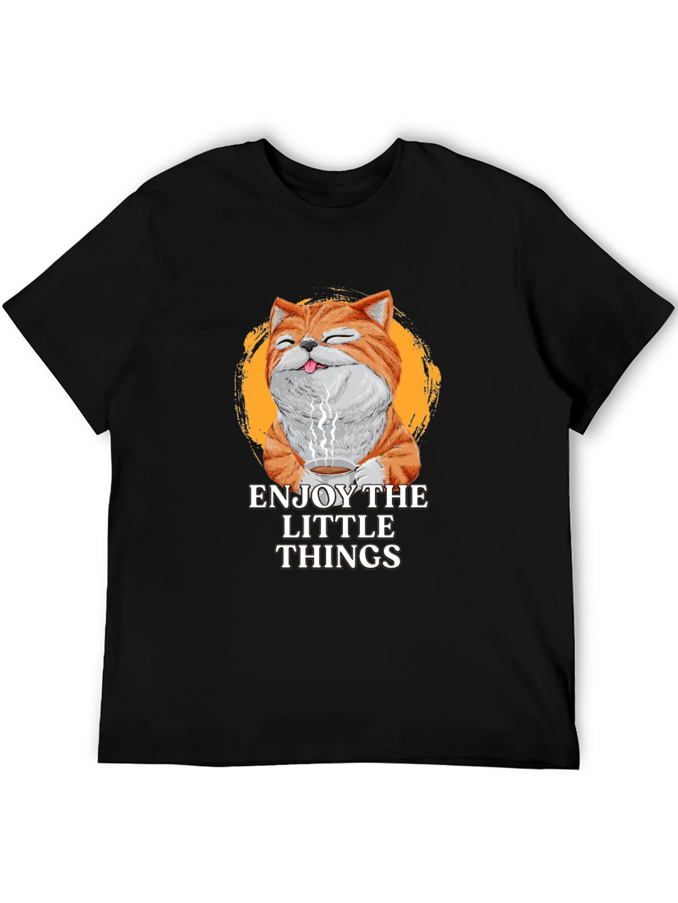Enjoy The Little Things Cat T-Shirt
