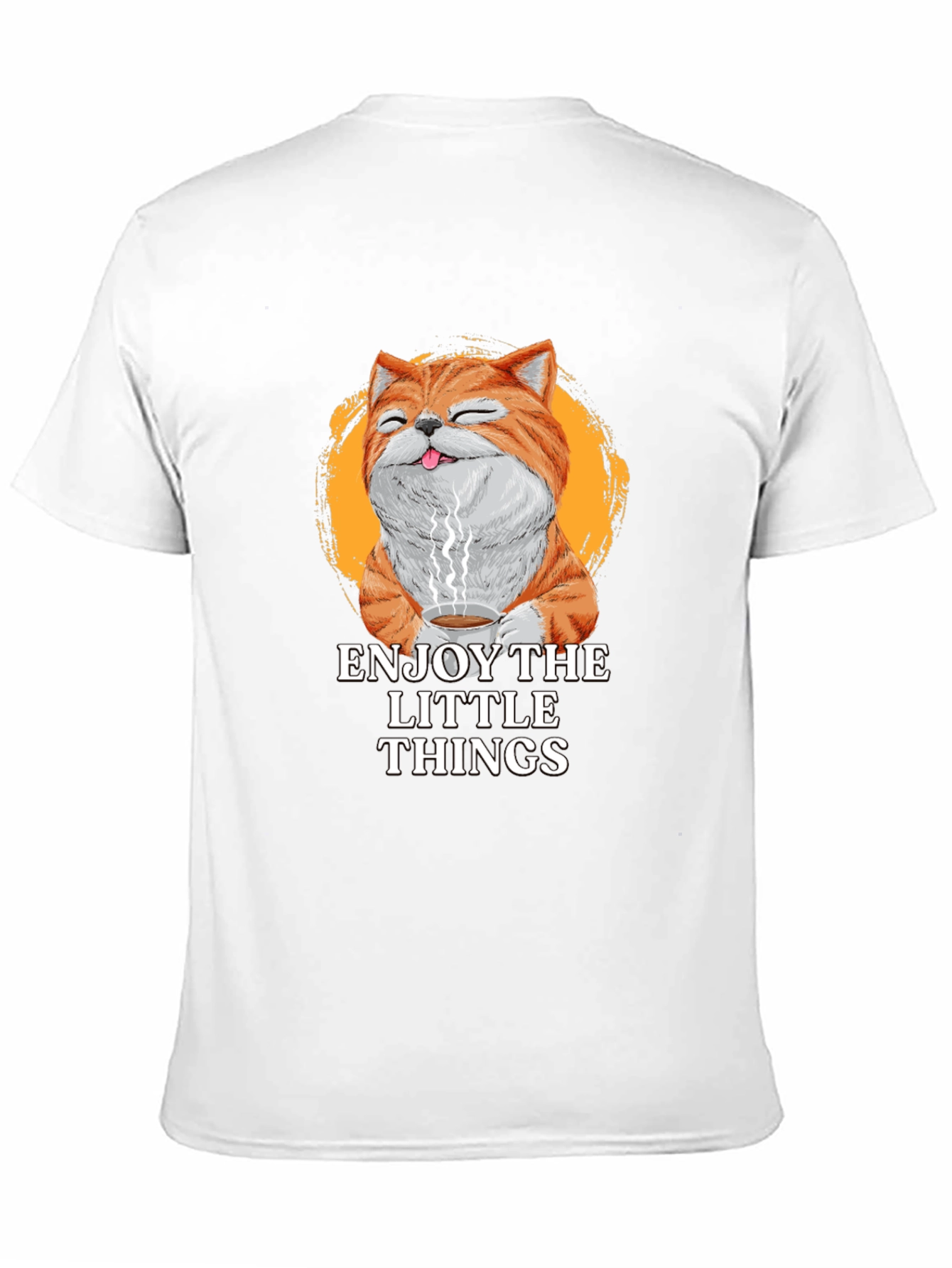 Enjoy The Little Things Cat T-Shirt