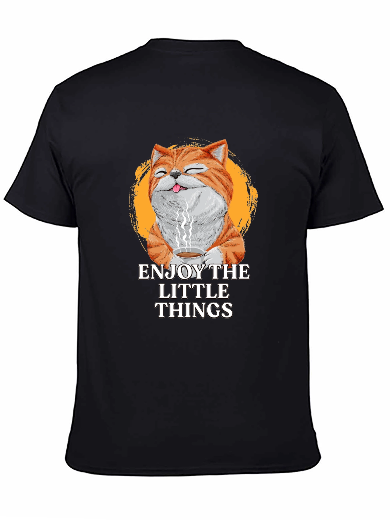 Enjoy The Little Things Cat T-Shirt