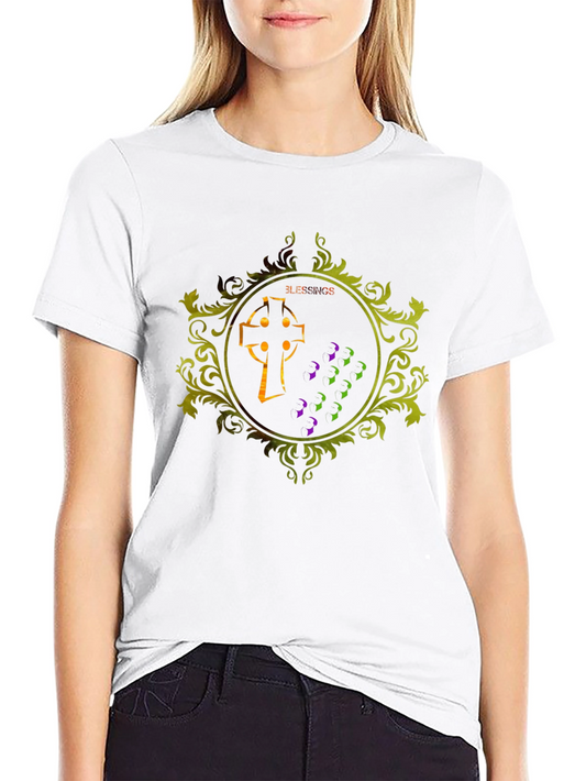 Blessed Celtic Cross Graphic Tee