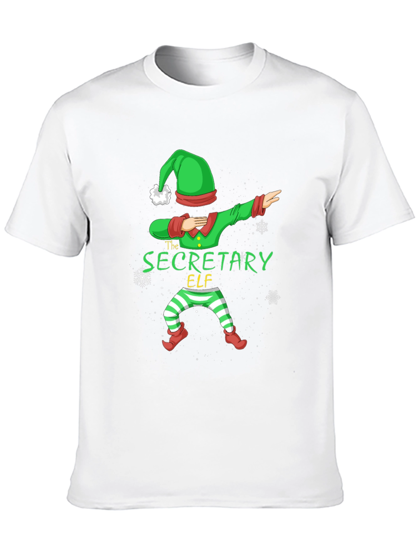 Secretary Elf Christmas T-Shirt