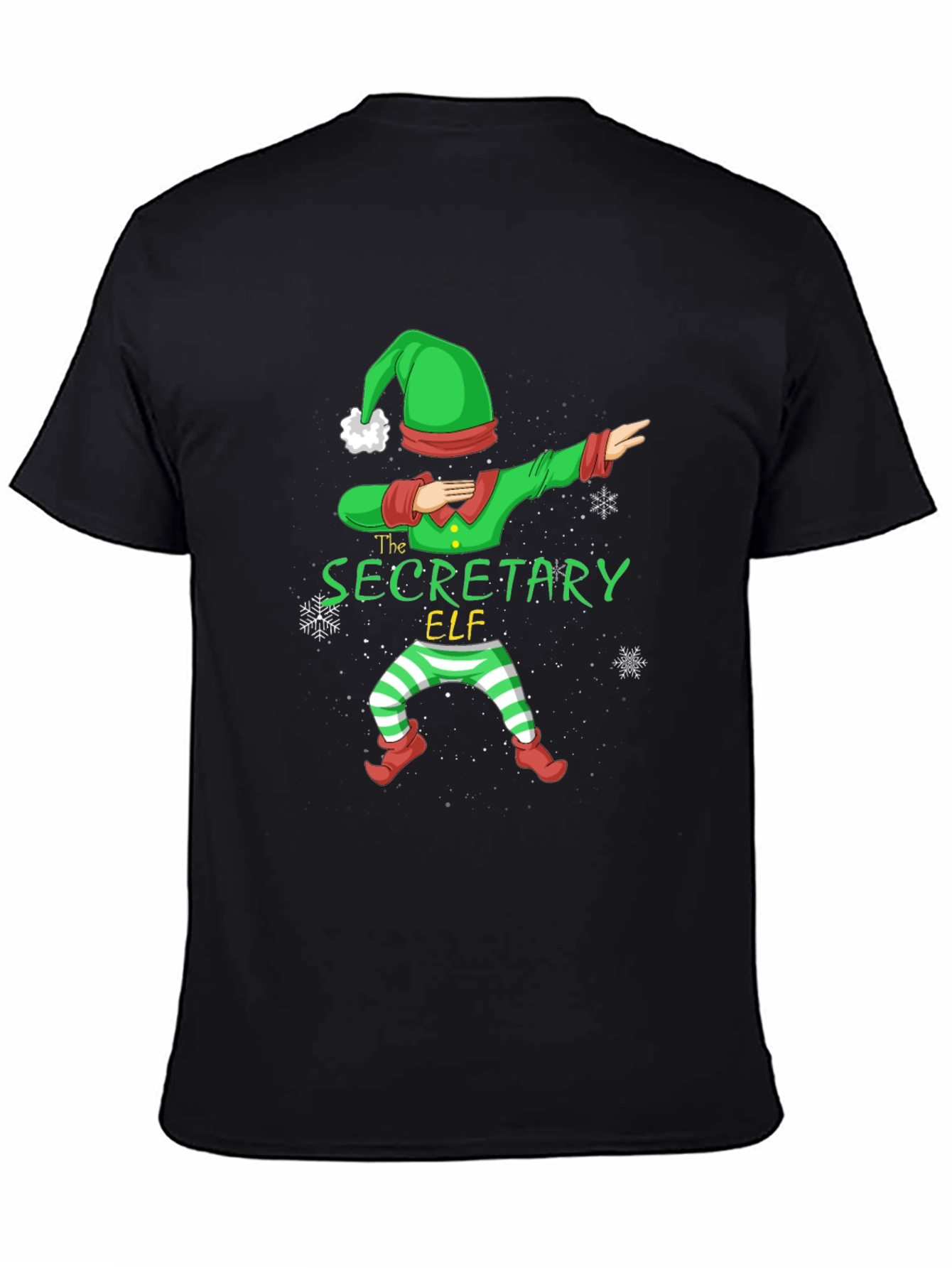 Secretary Elf Christmas T-Shirt