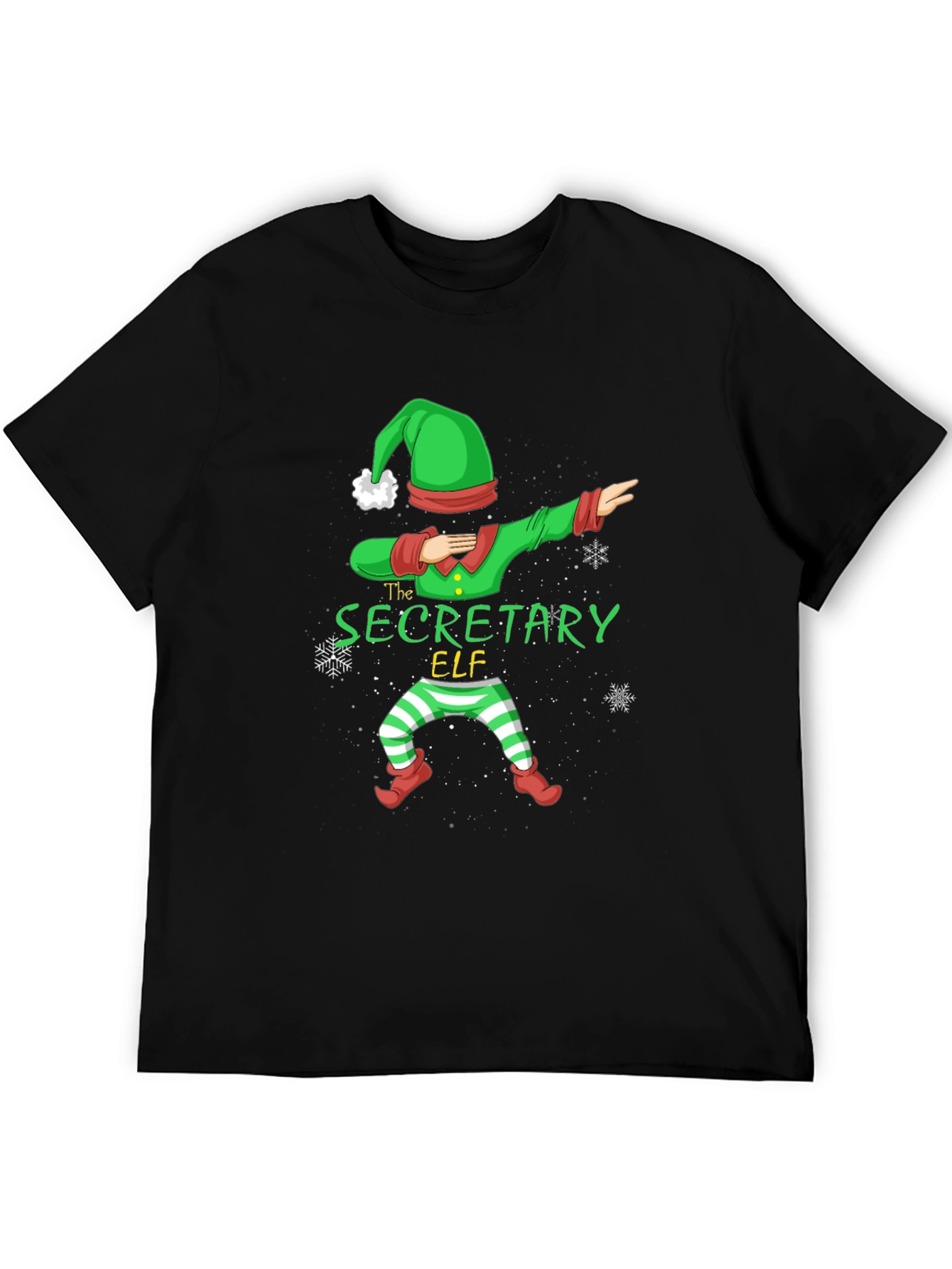 Secretary Elf Christmas T-Shirt