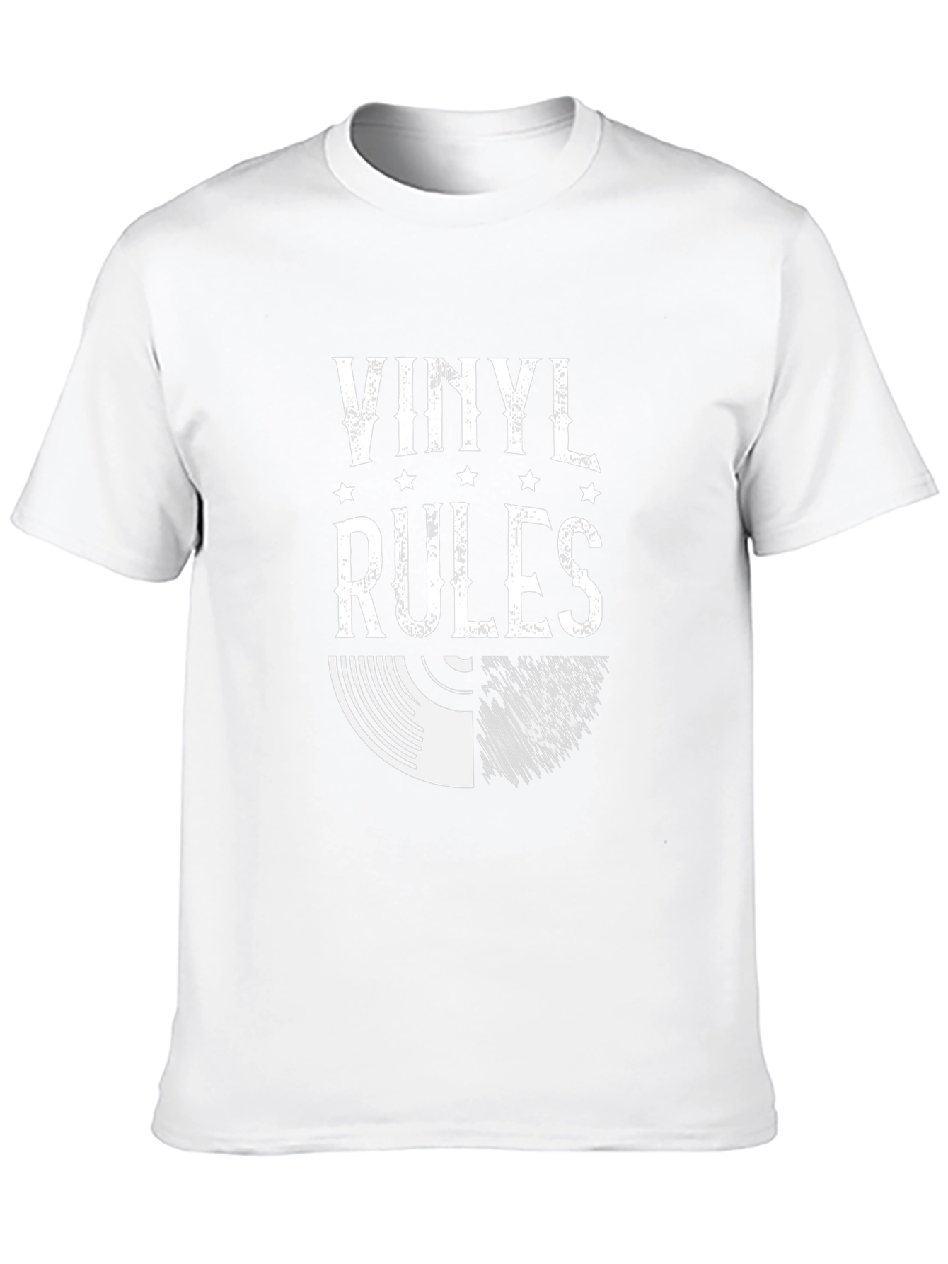 Vinyl Rules T-Shirt - Music Lover Tee