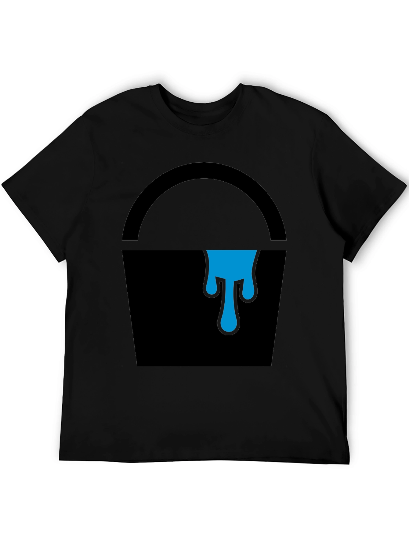 Paint Bucket Graphic Tee - Cool Artsy Design