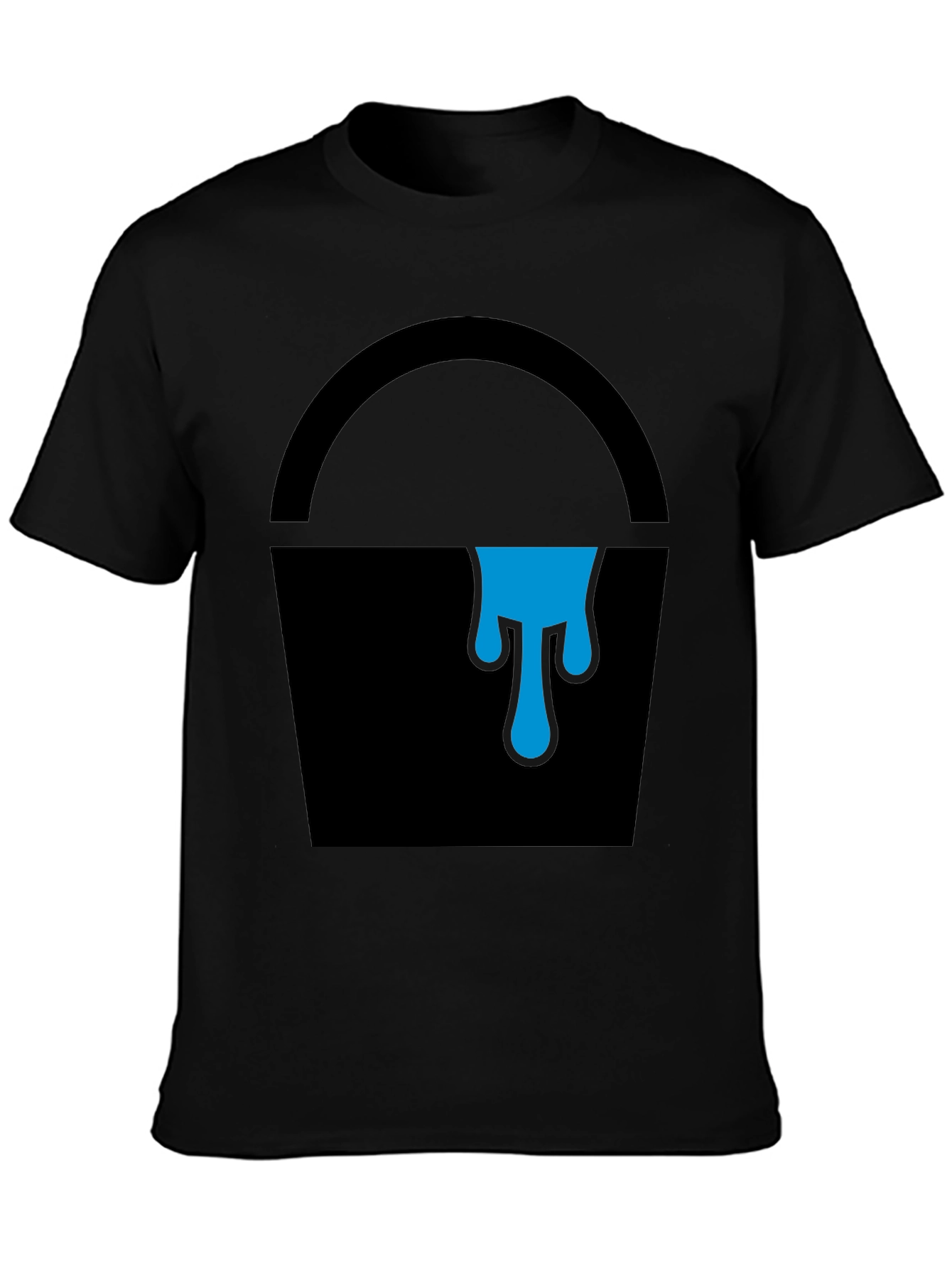 Paint Bucket Graphic Tee - Cool Artsy Design