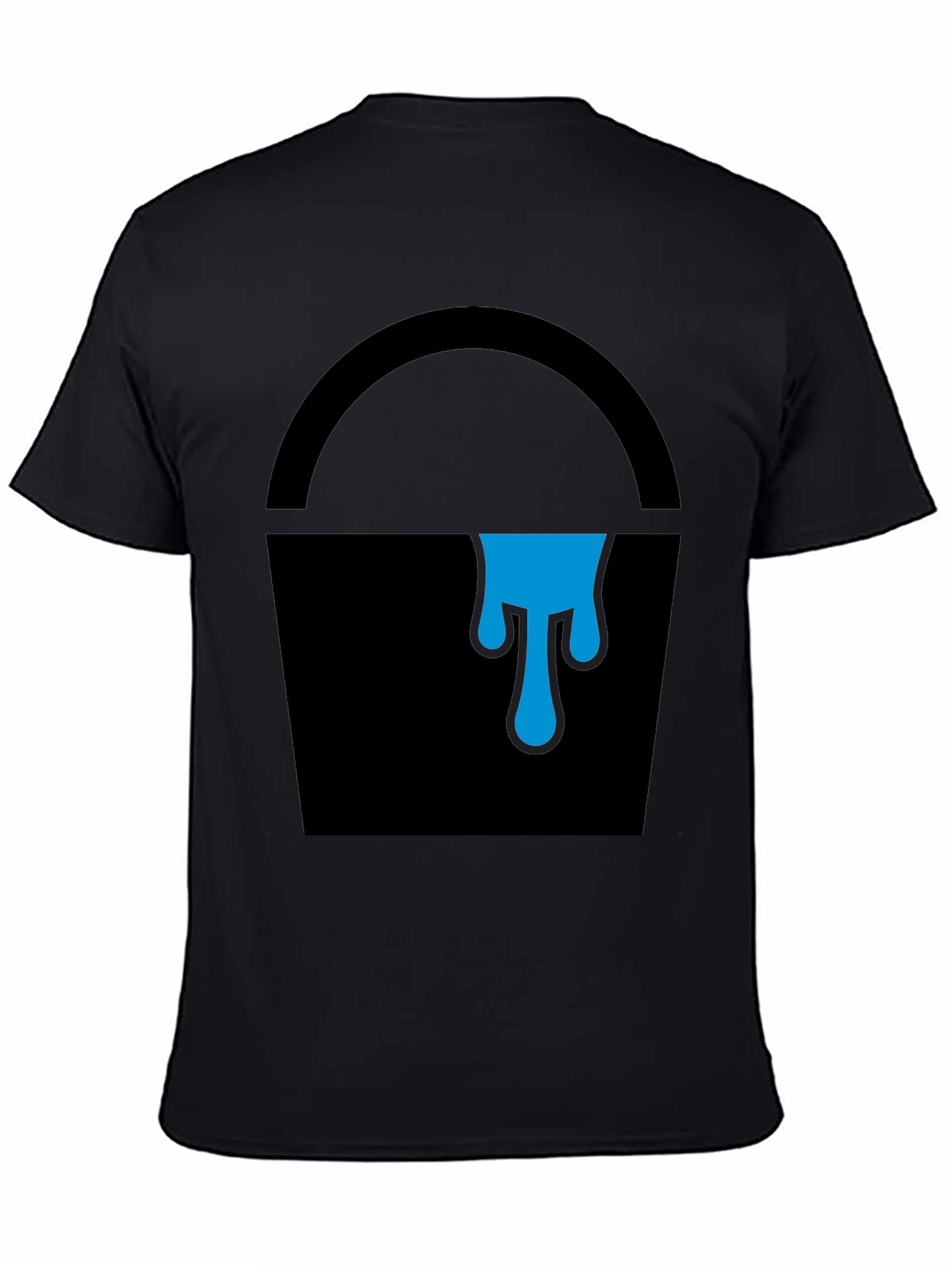 Paint Bucket Graphic Tee - Cool Artsy Design