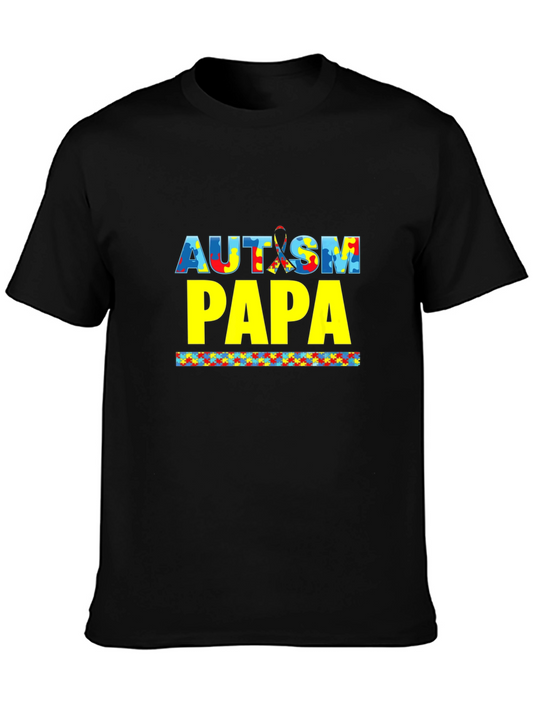 Autism Papa T-Shirt