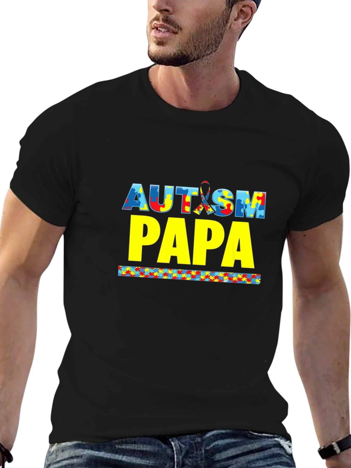 Autism Papa T-Shirt