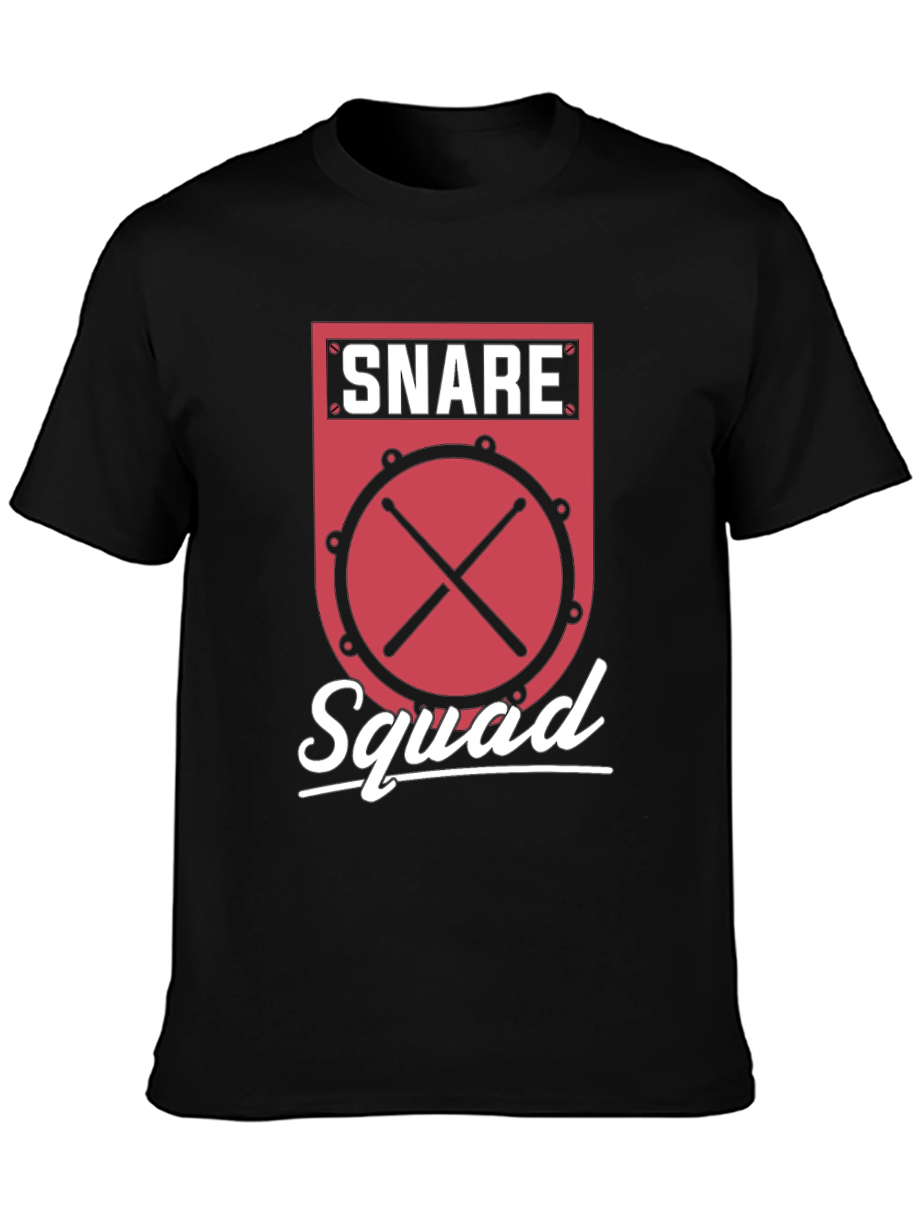 Snare Squad Drummer Graphic Tee