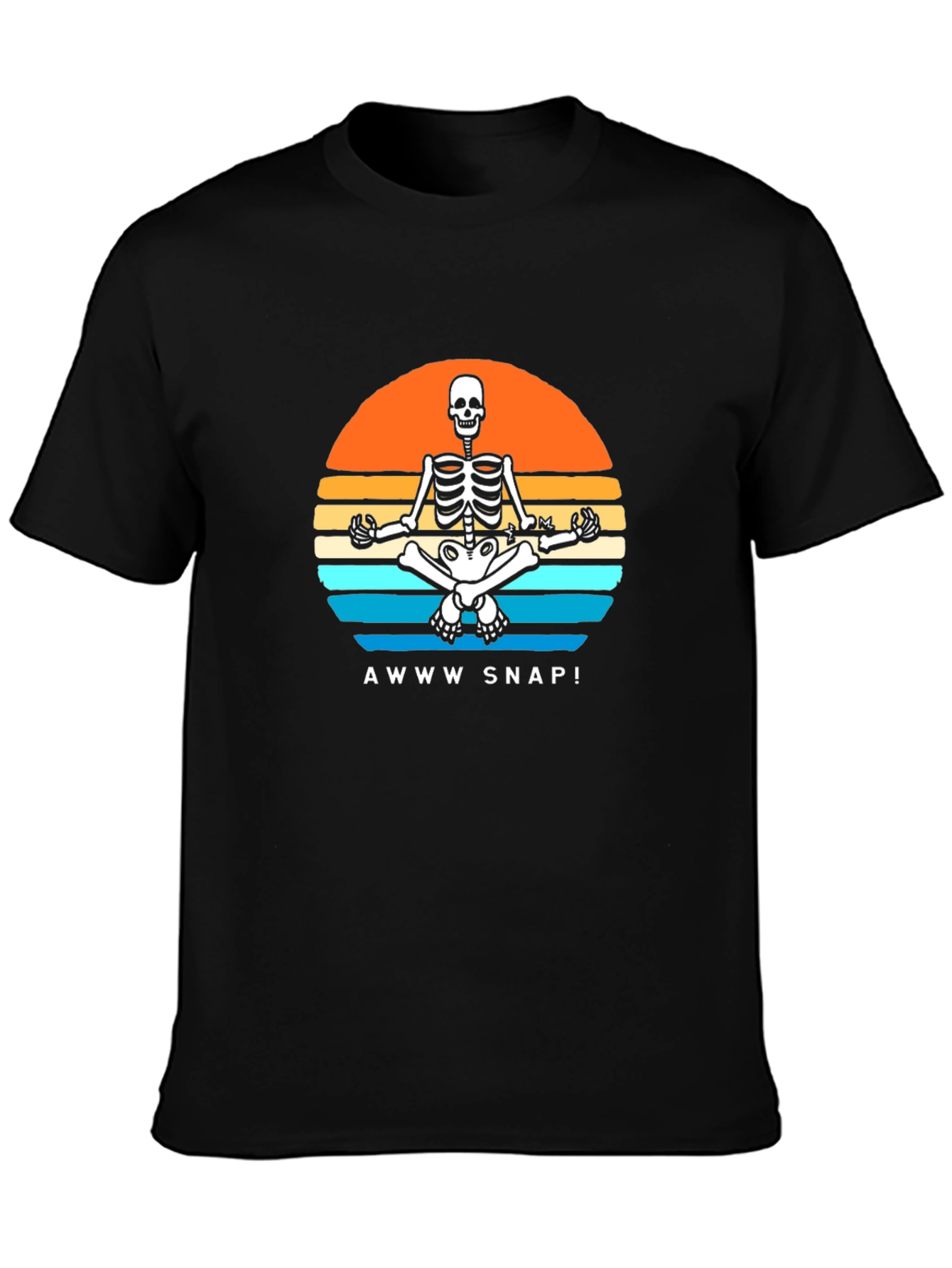 Awww Snap! Skeleton Sunset T-Shirt